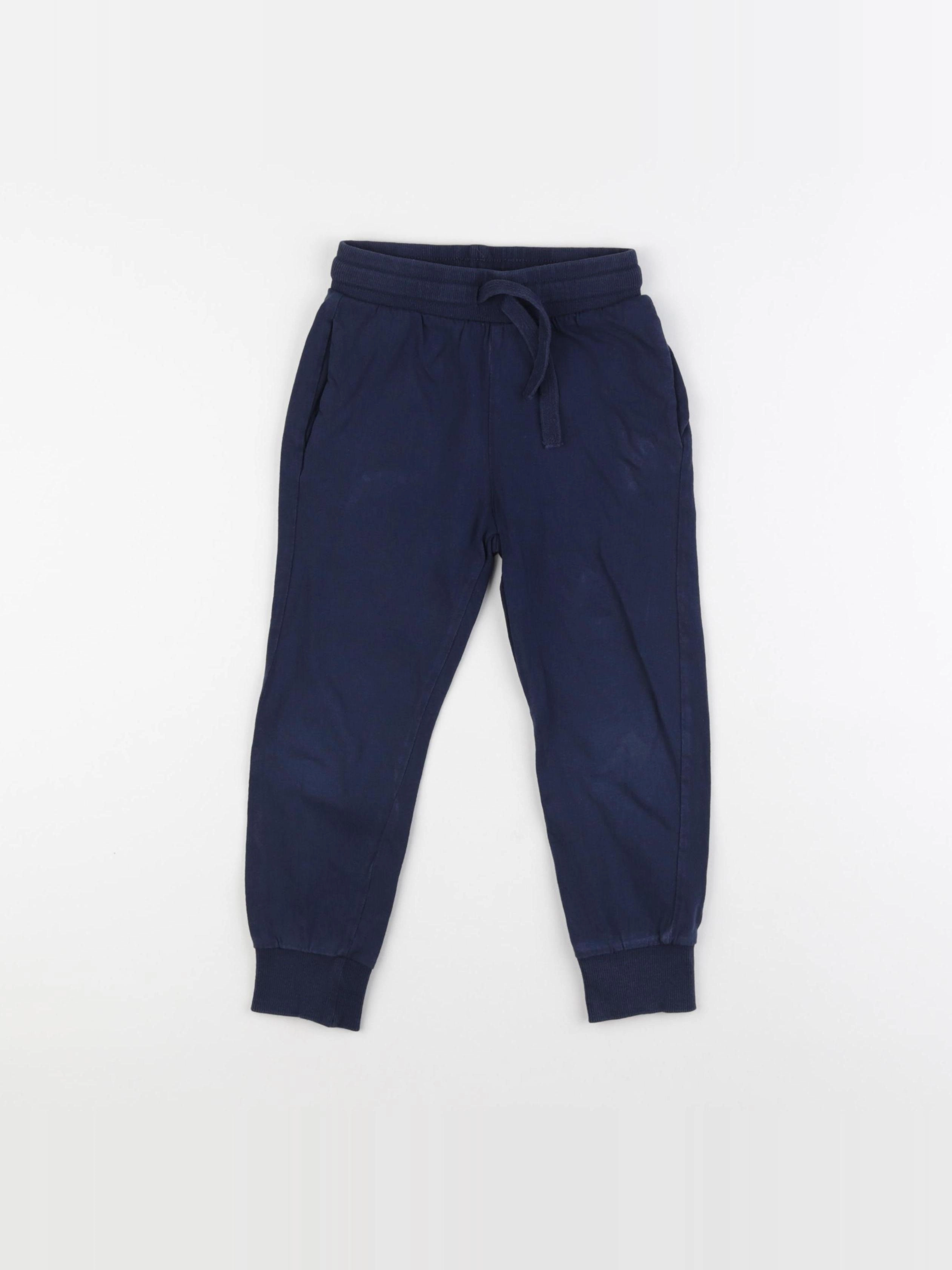 H&M - jogging bleu - 3/4 ans