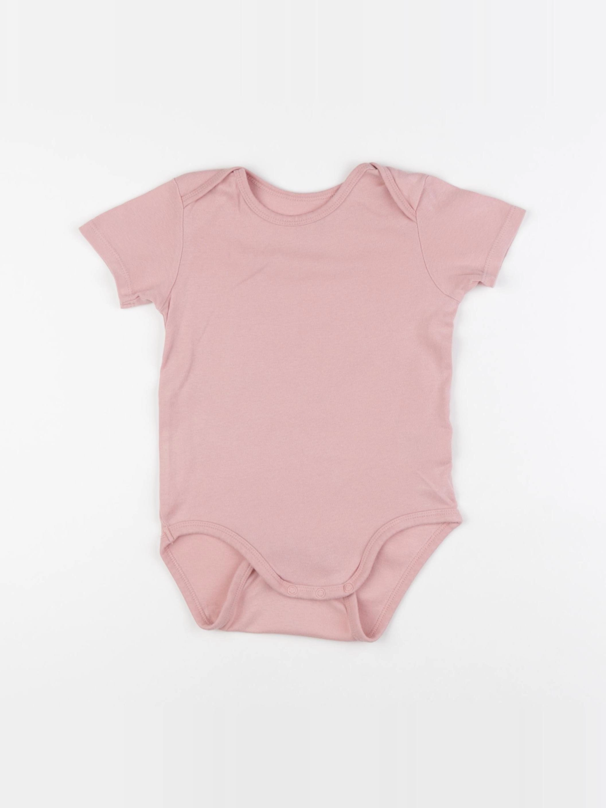 H&M - body rose - 12/18 mois