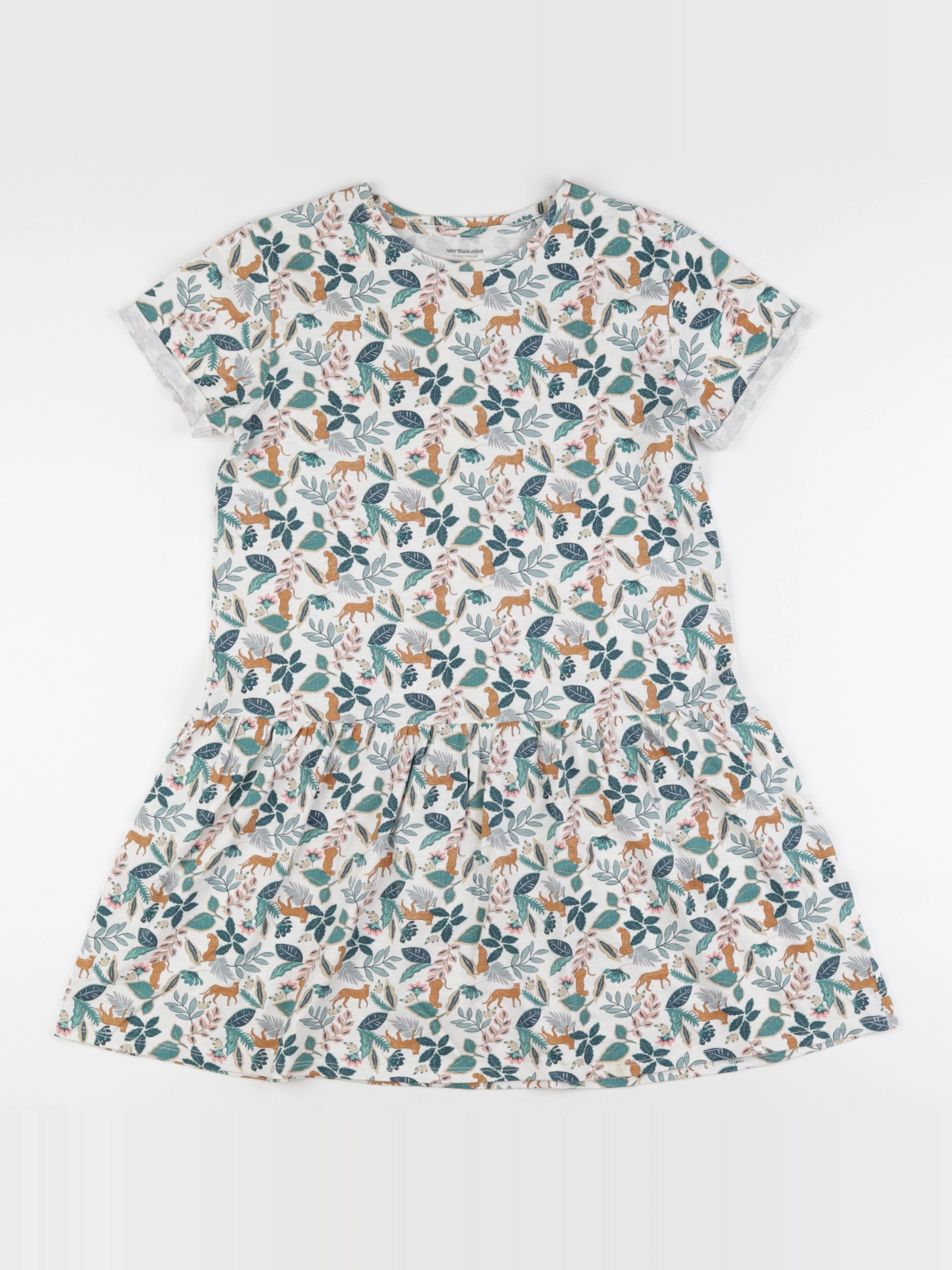 Vertbaudet - robe blanc - 12 ans