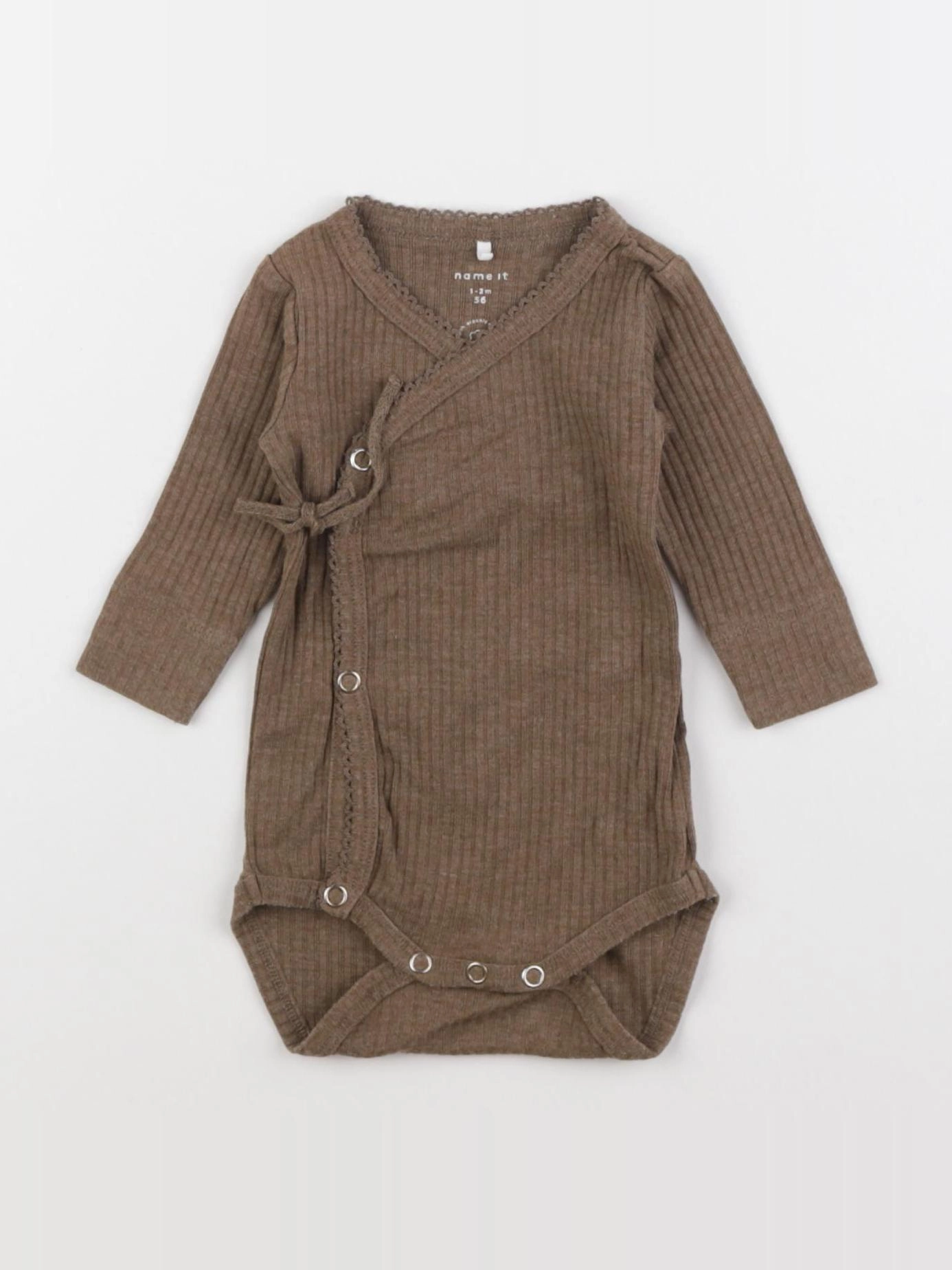 Name it - body marron - -2 mois