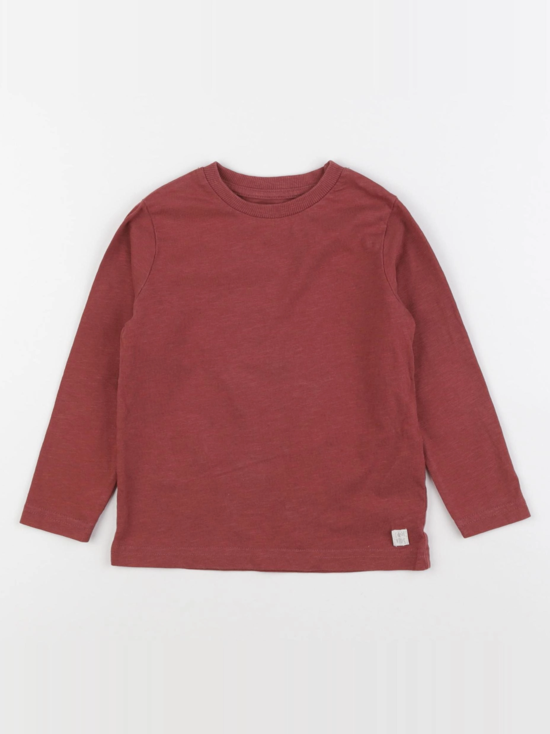 Vertbaudet - tee-shirt marron - 3 ans