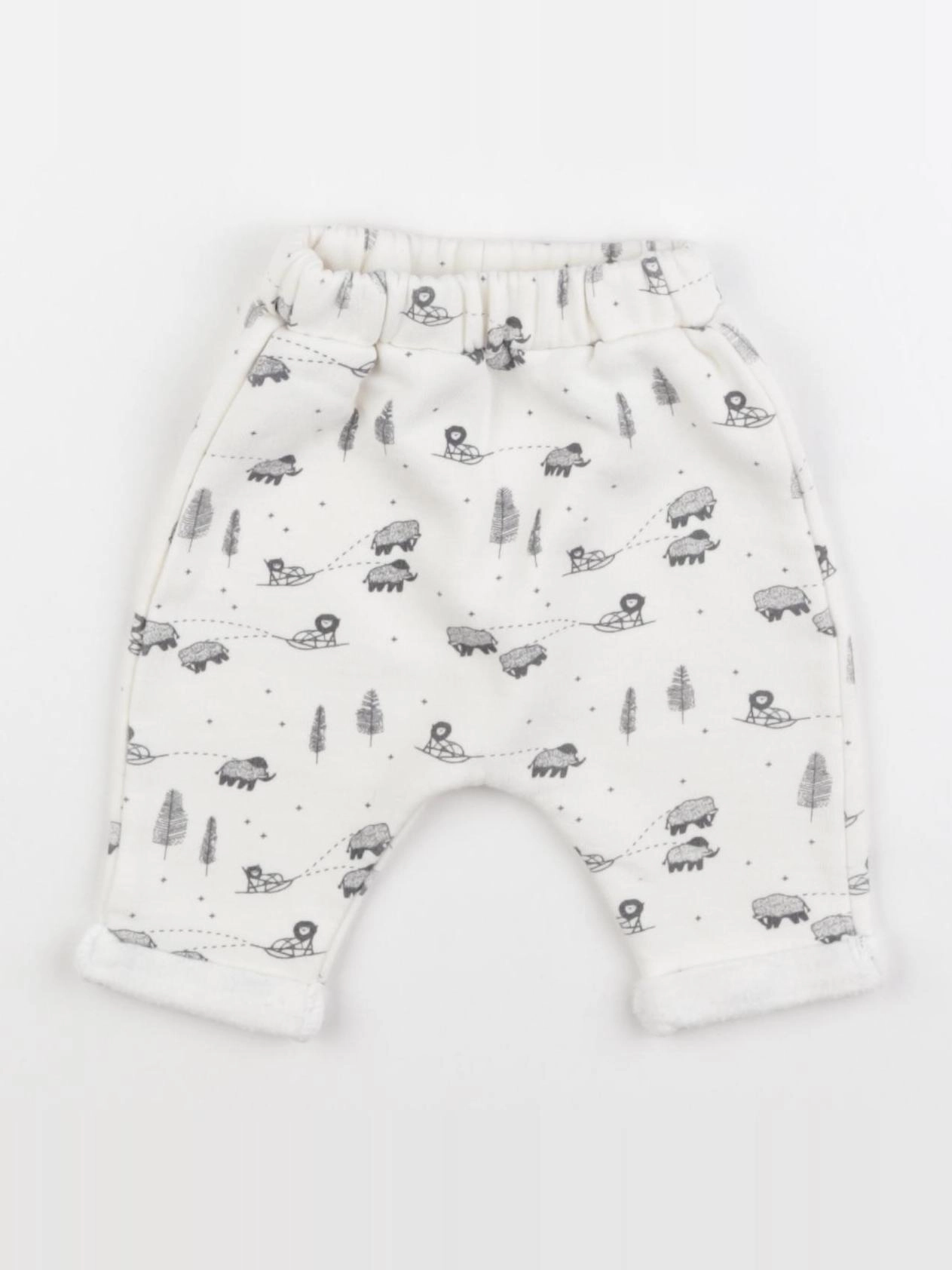 Vertbaudet - jogging beige - 1 mois