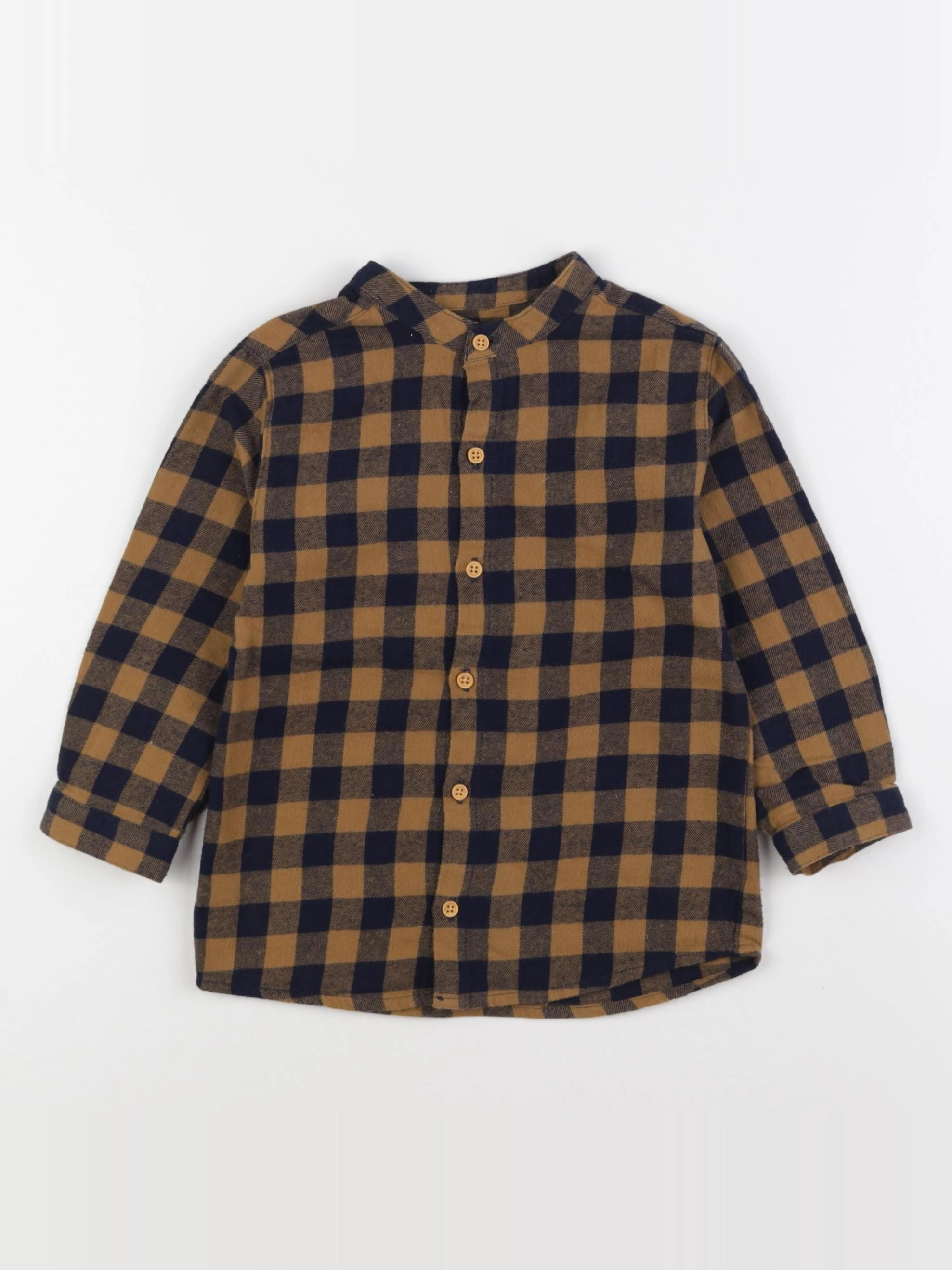 Boutchou - chemise marron - 36 mois
