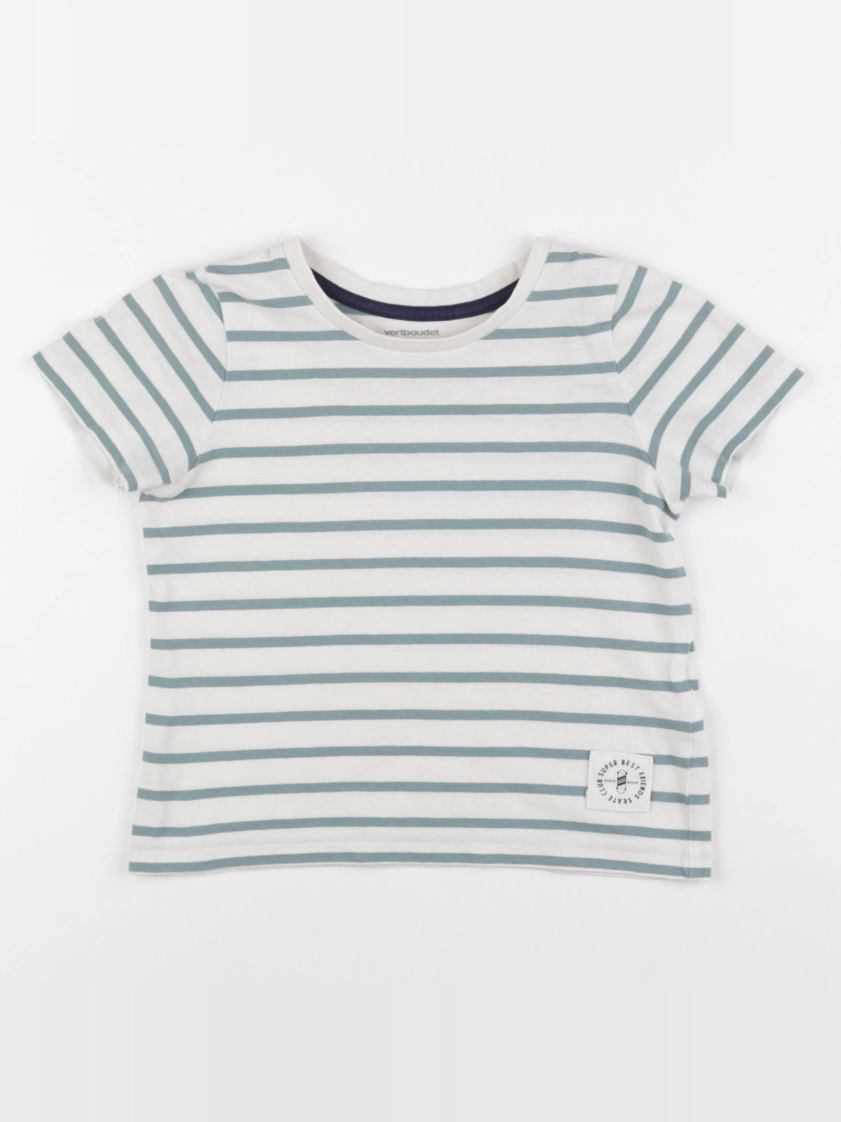 Vertbaudet - tee-shirt vert - 3 ans