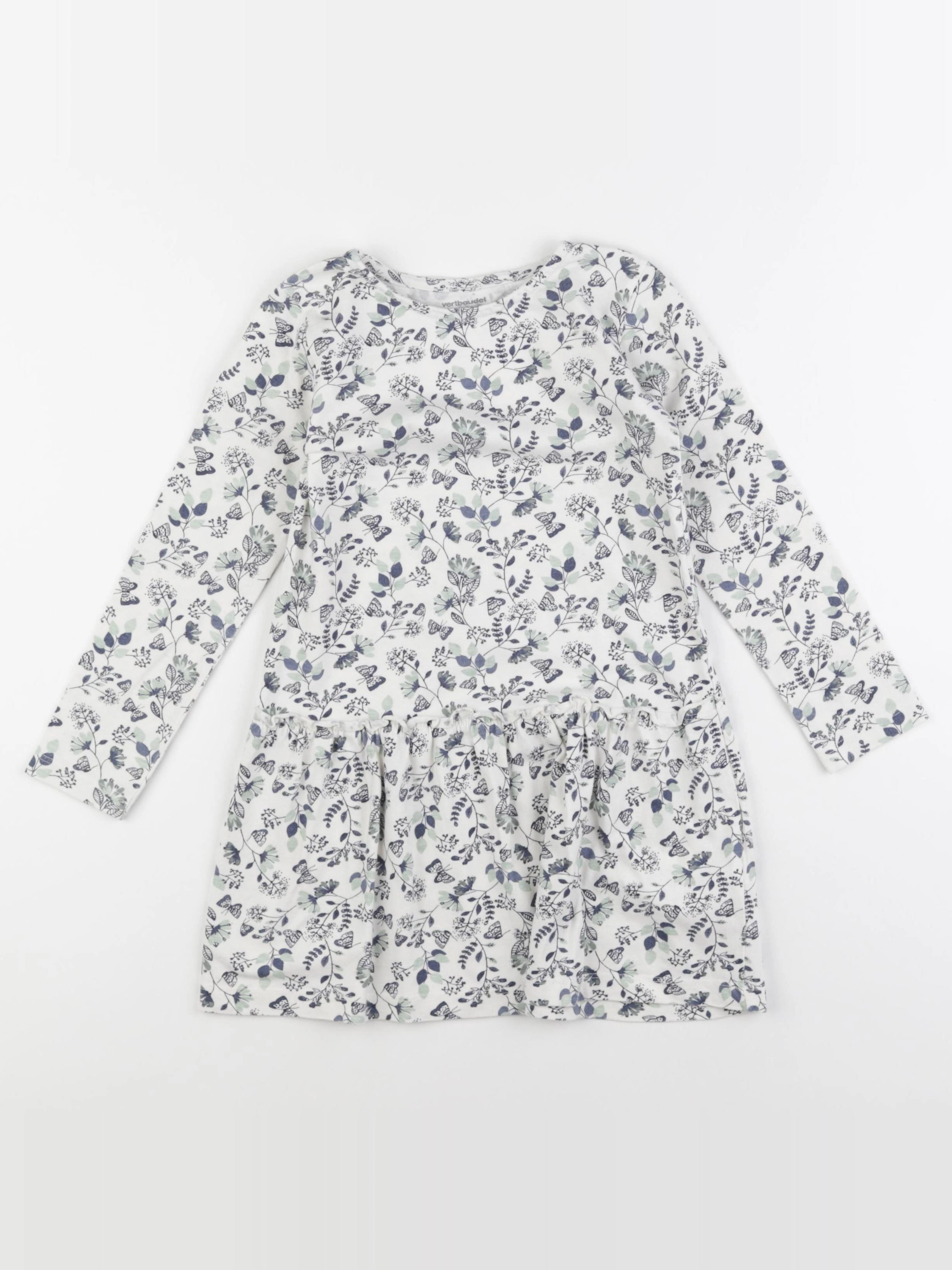 Vertbaudet - robe multicolore - 5 ans