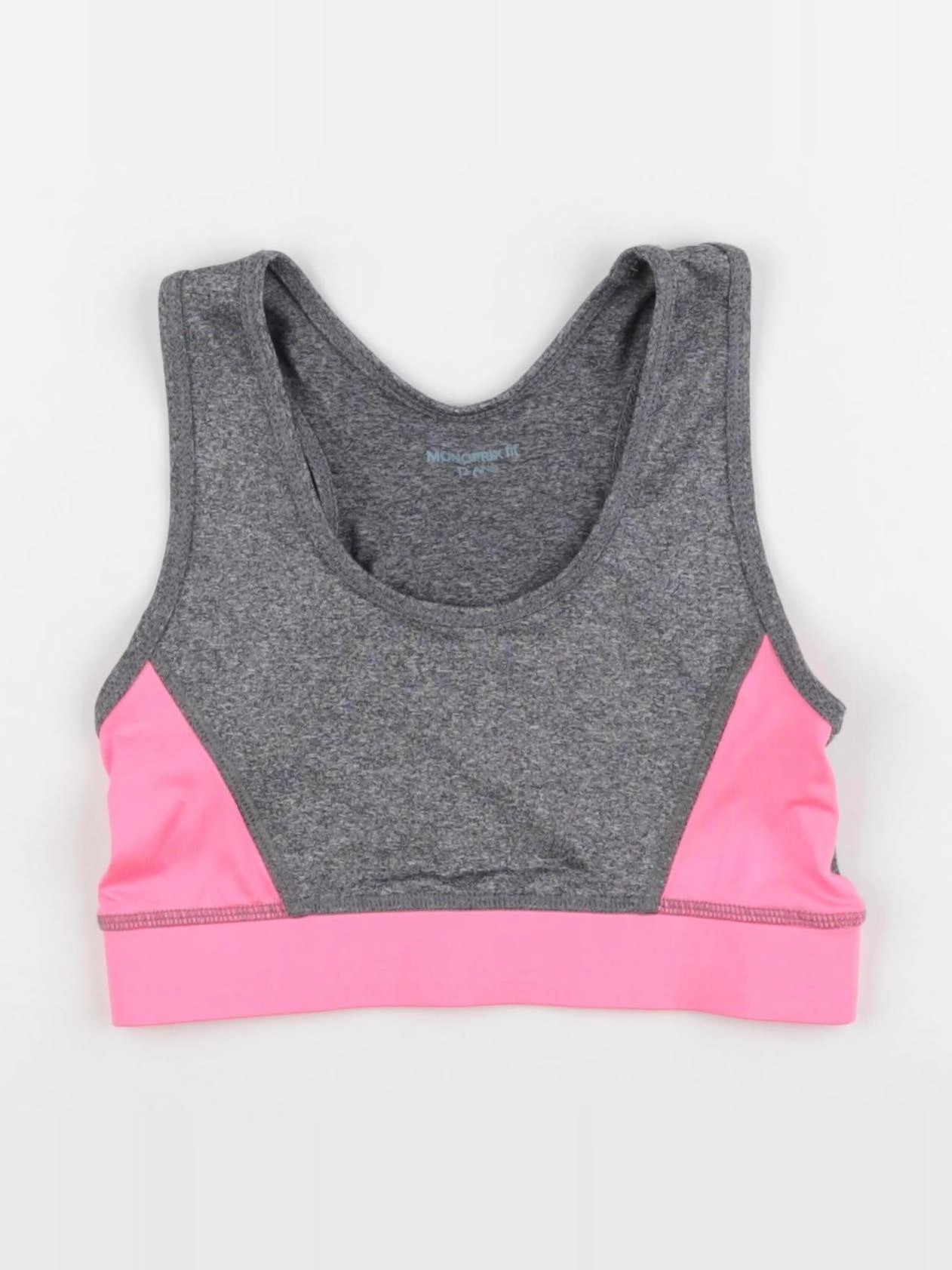 Monoprix - brassière sport multicolore - 12 ans