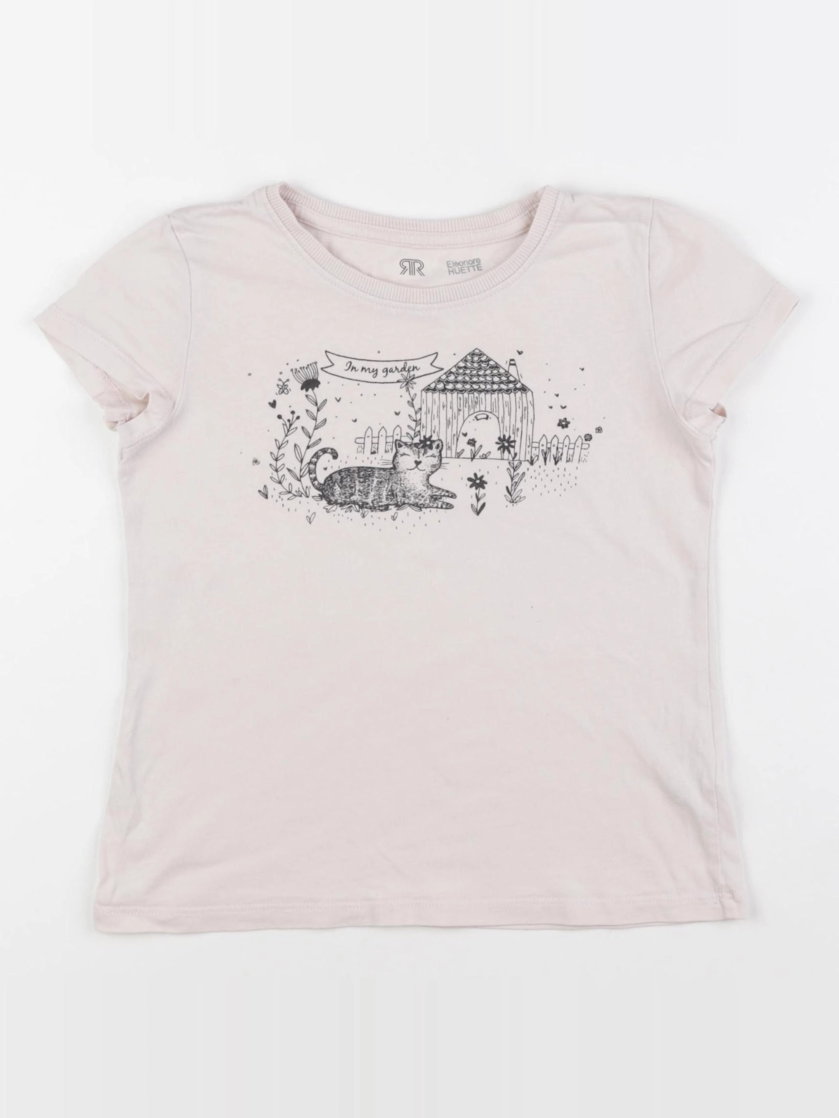 La Redoute - tee-shirt rose - 8 ans