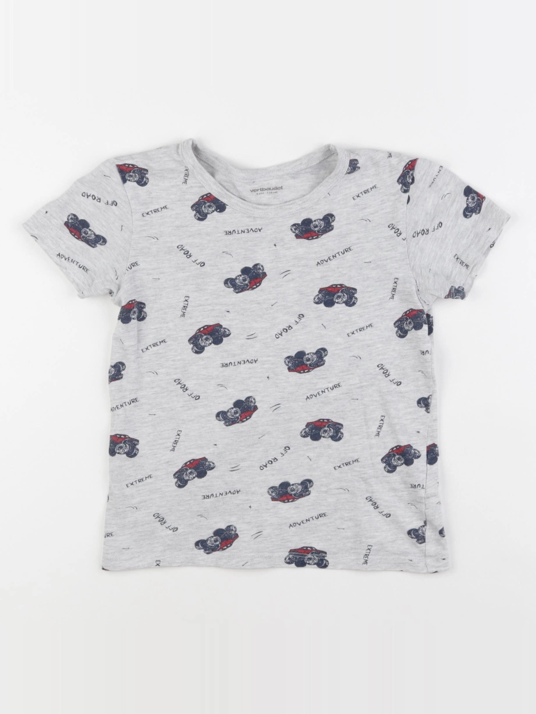 Vertbaudet - maillot de corps multicolore - 6 ans