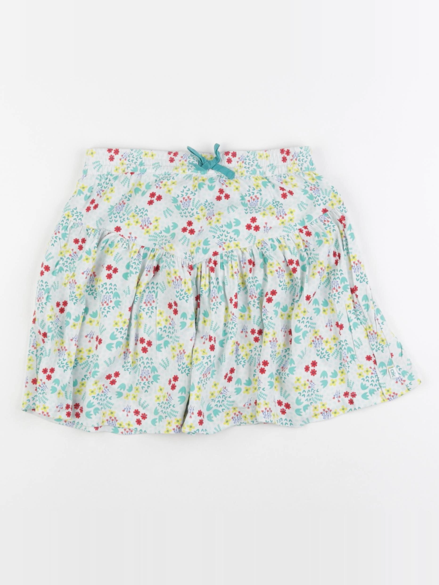 Okaidi - jupe multicolore - 8 ans