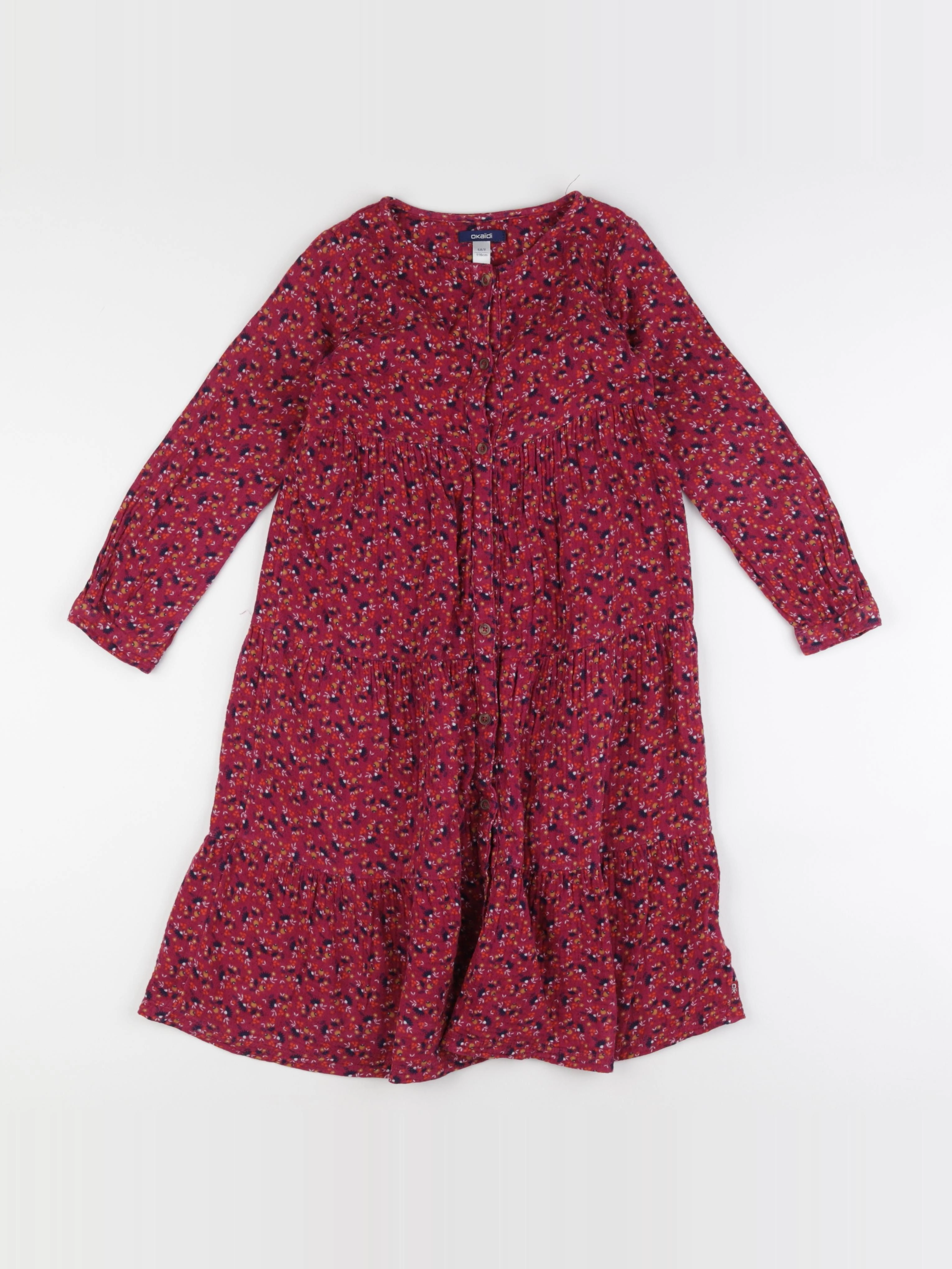 Okaidi - robe multicolore - 6 ans