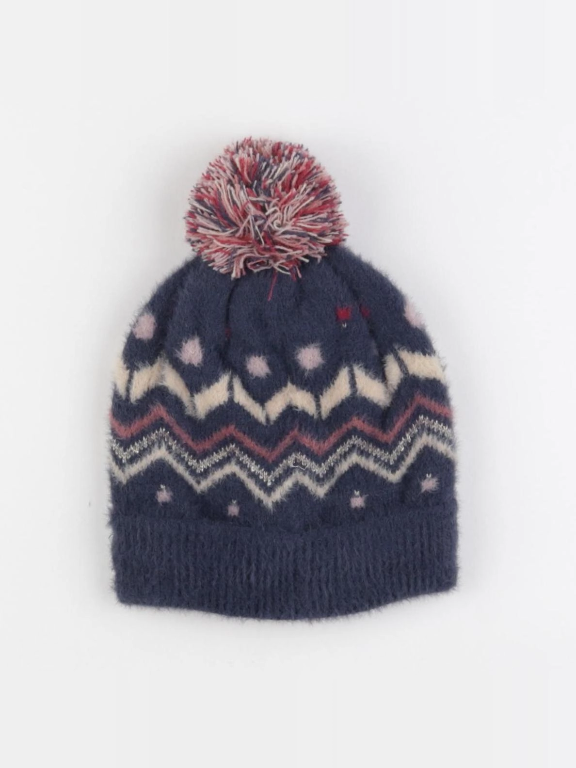 Vertbaudet - bonnet bleu - 2/3 ans