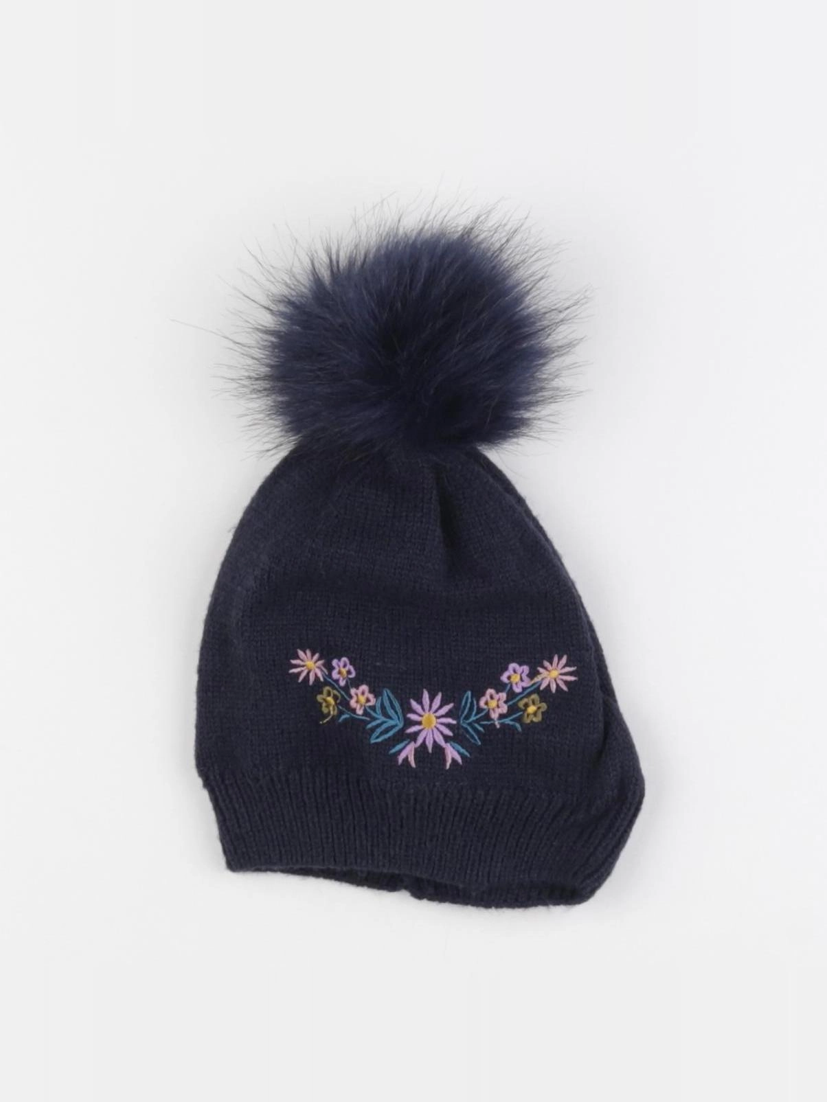 Vertbaudet - bonnet bleu - 2/3 ans