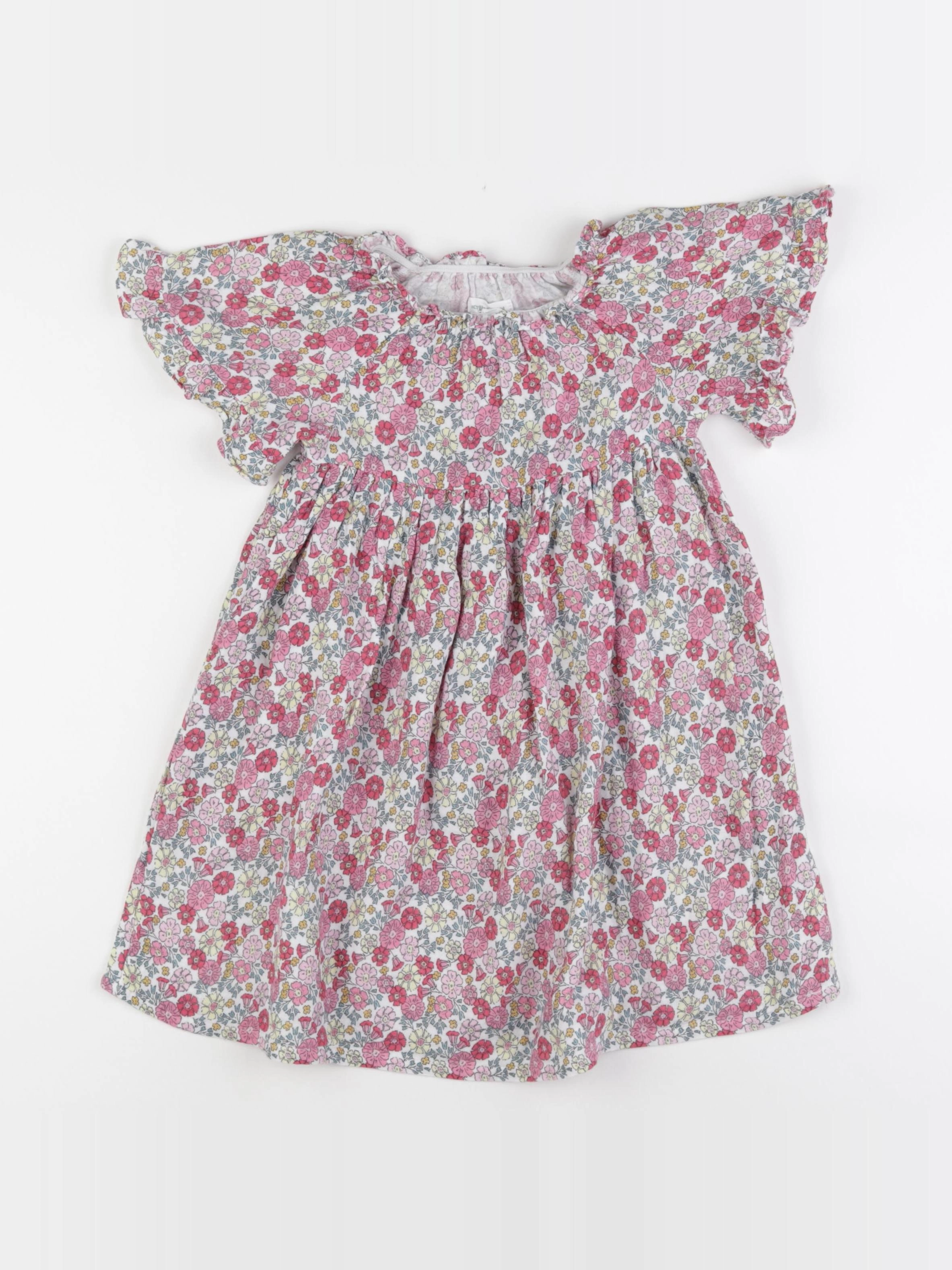 Vertbaudet - robe rose - 4 ans