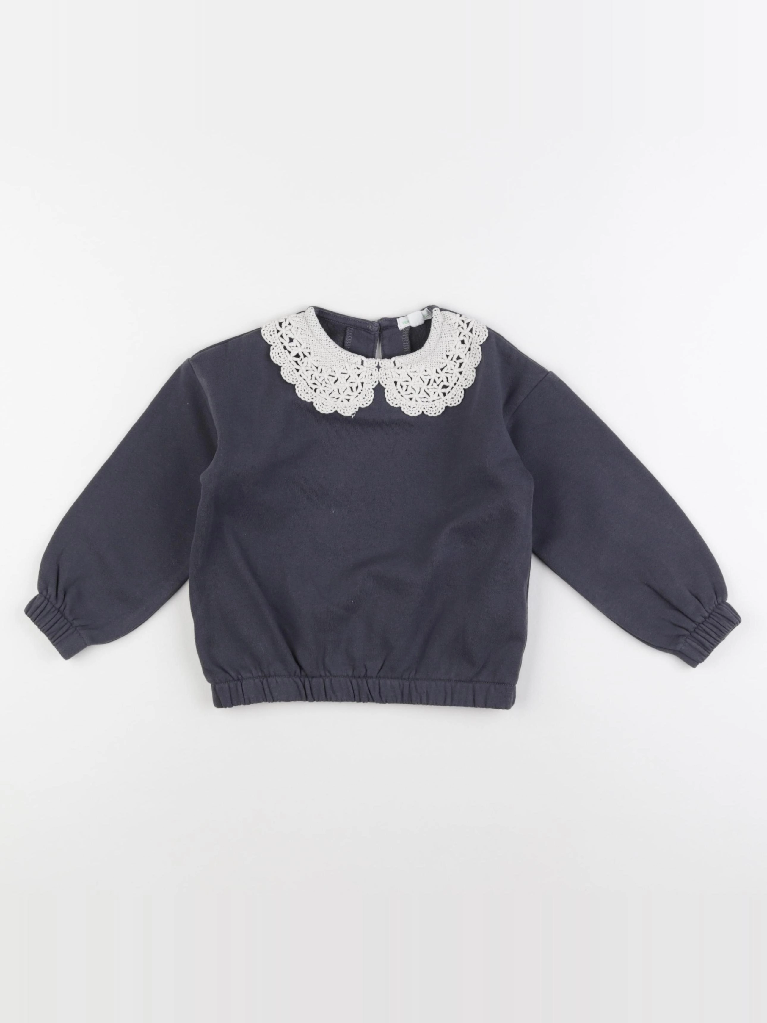 Vertbaudet - sweat gris - 5 ans
