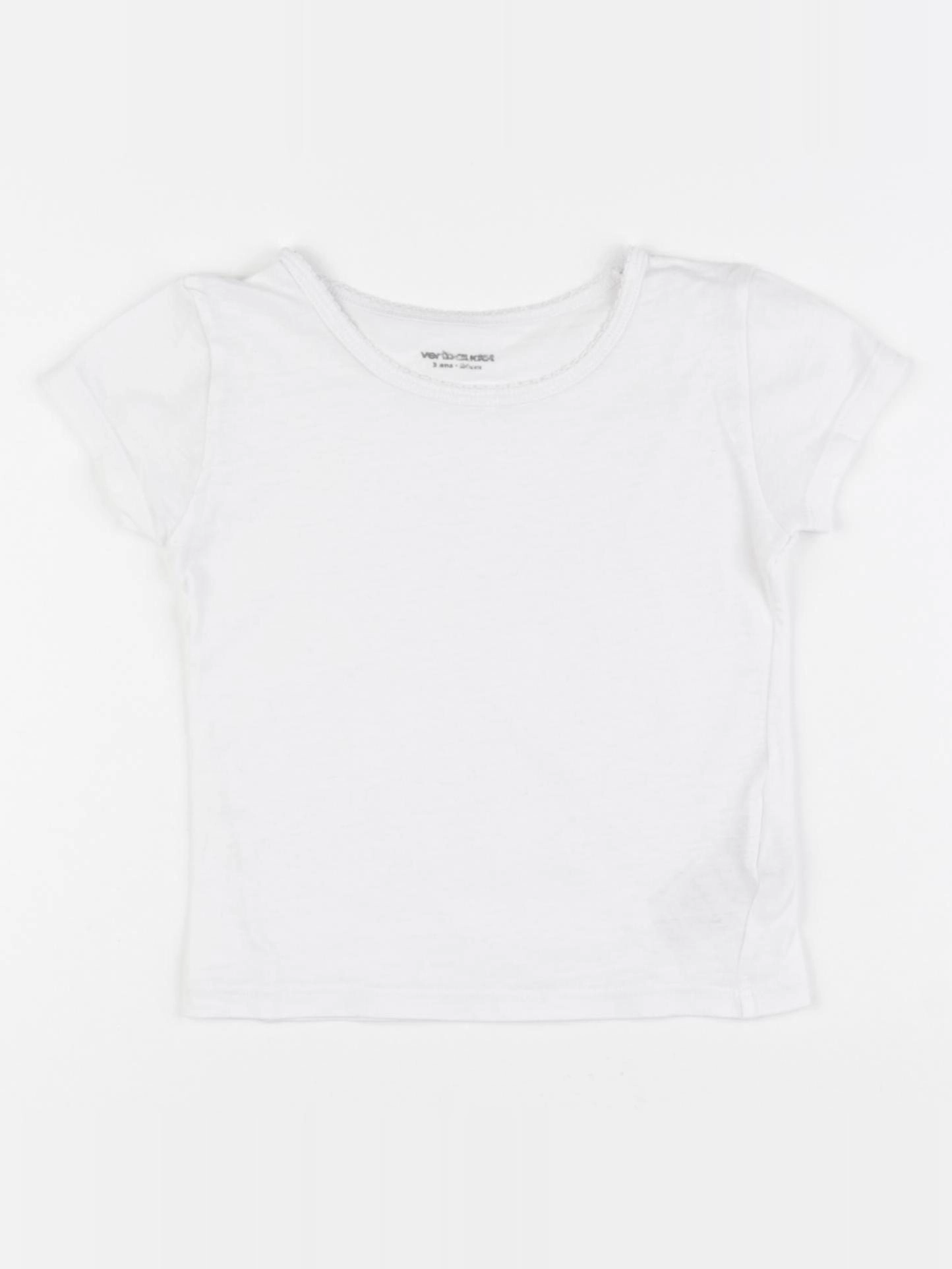 Vertbaudet - maillot de corps blanc - 3 ans