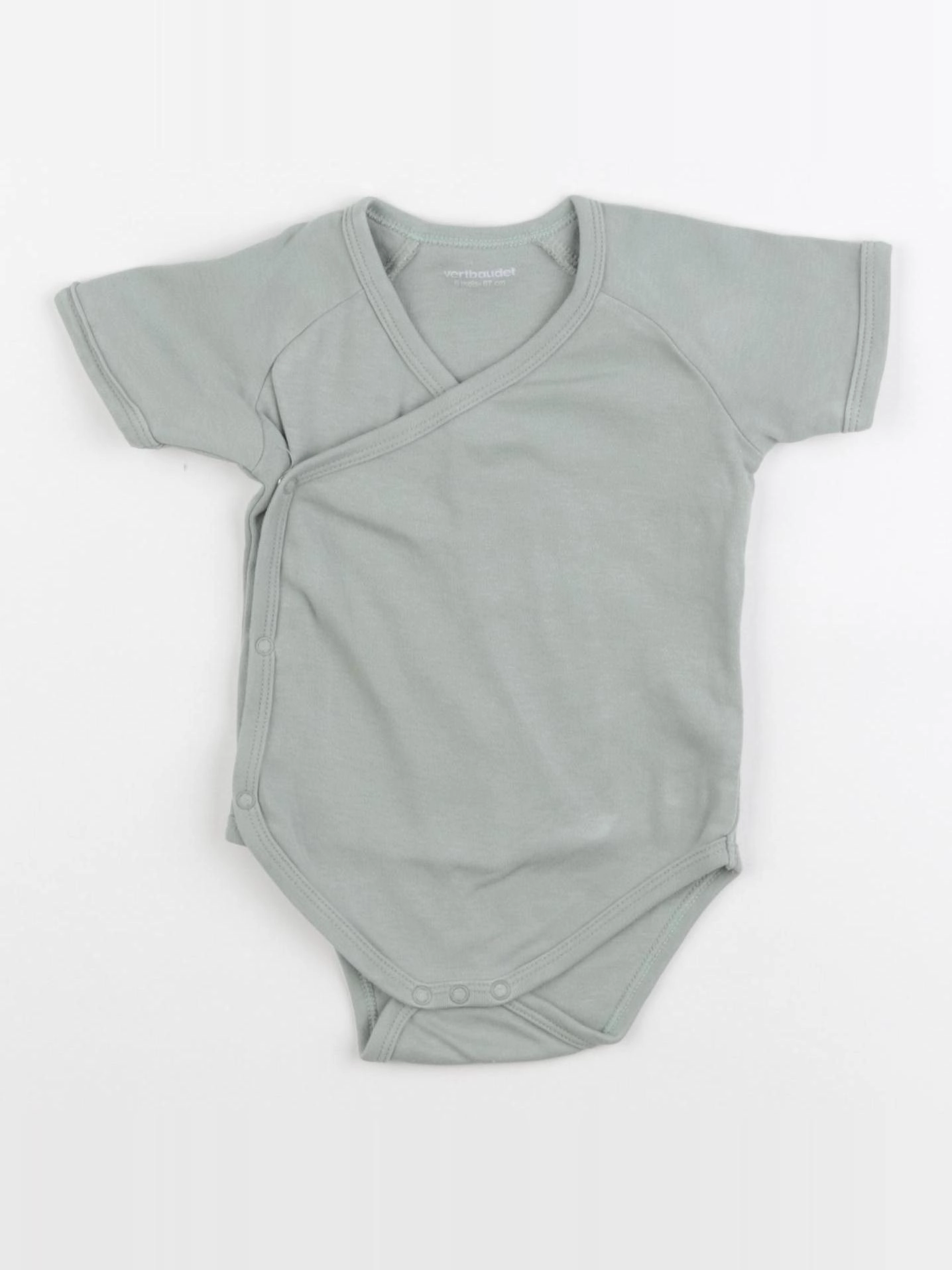 Vertbaudet - body vert - 6 mois