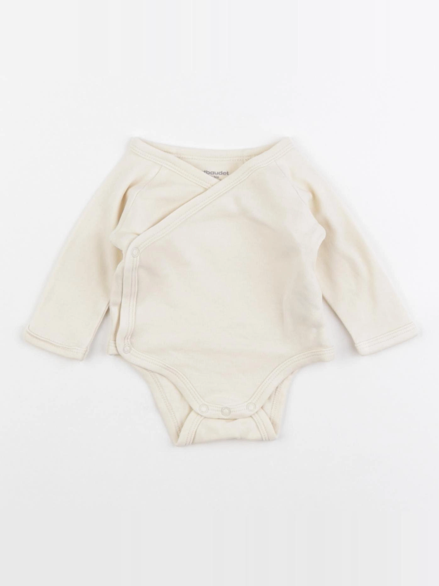 Vertbaudet - body beige - 1 mois