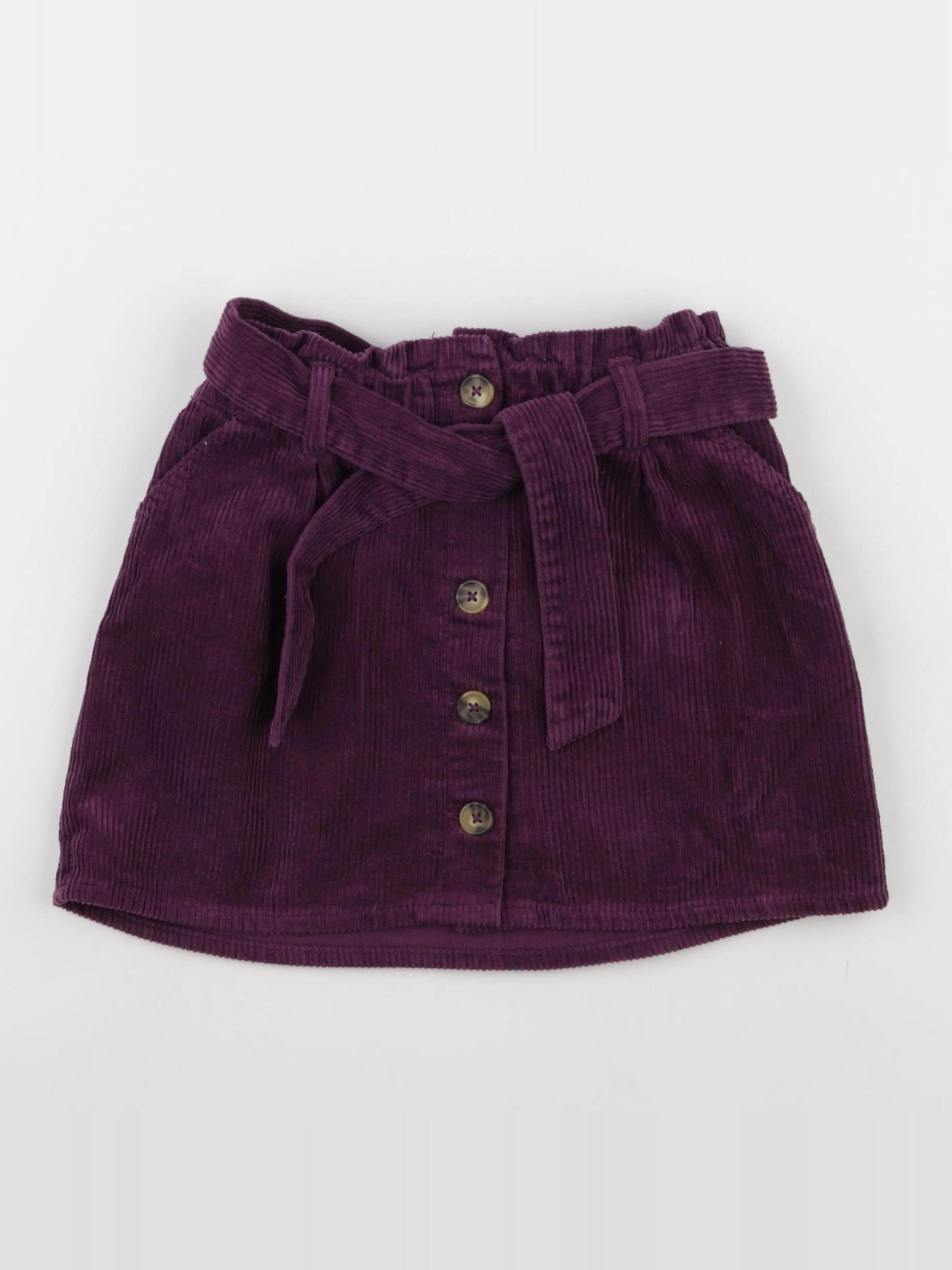 Vertbaudet - jupe violet - 10 ans