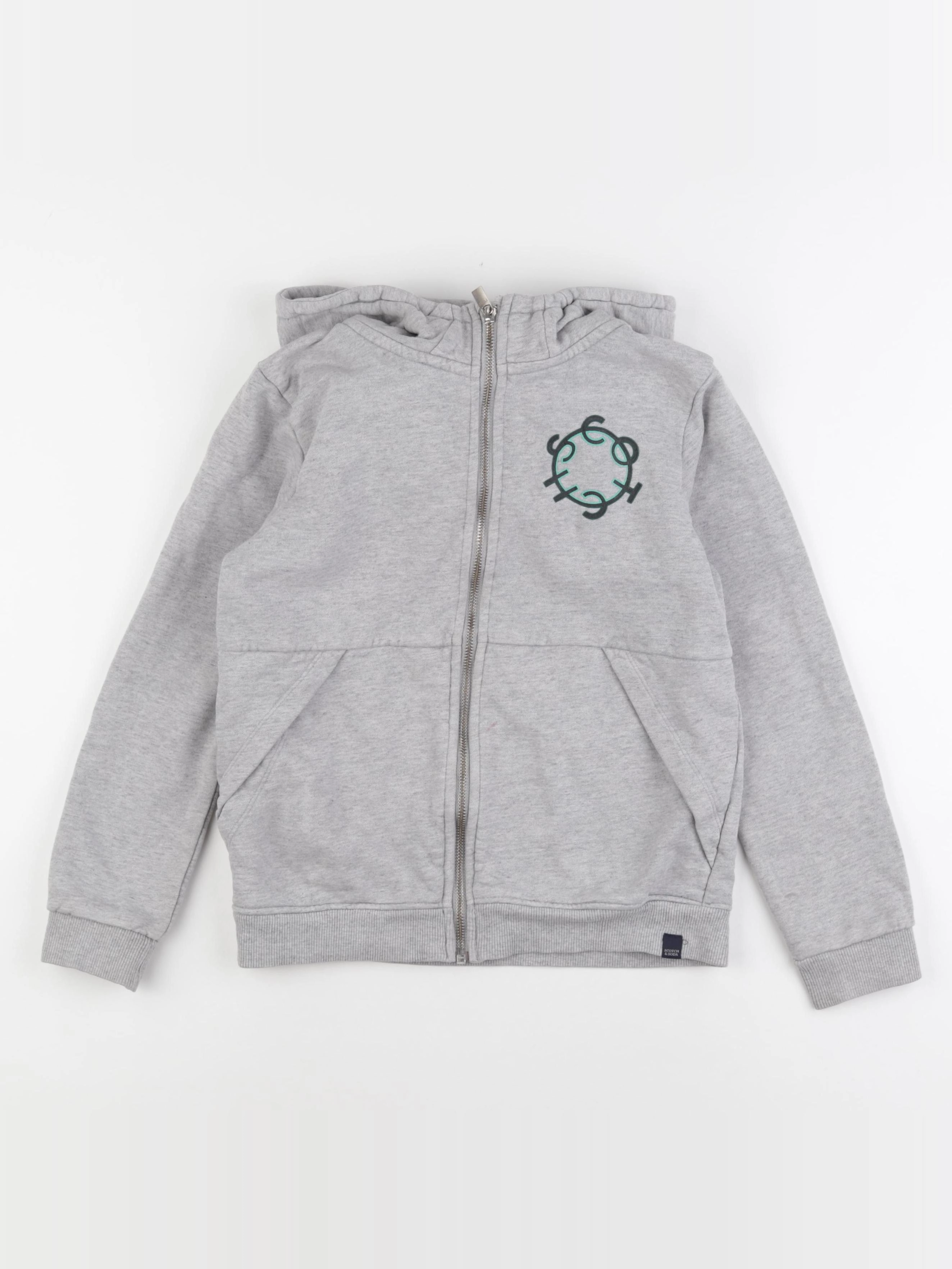 Scotch & Soda - sweat gris - 10 ans