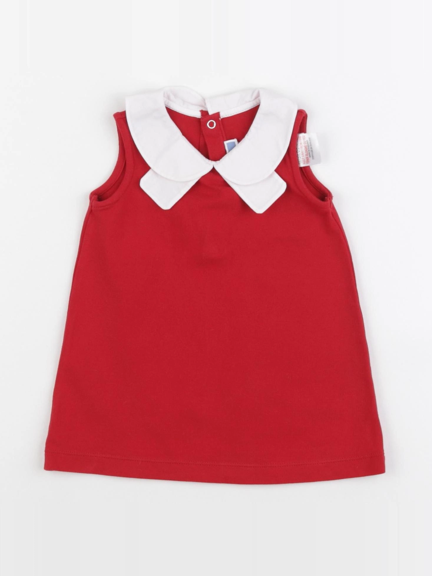 Jacadi - robe rouge - 12 mois