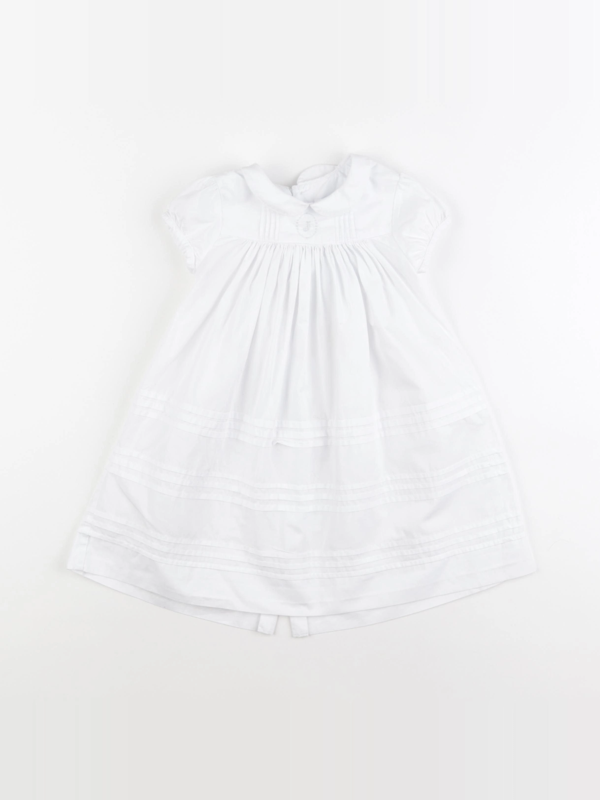 Jacadi - robe blanc - 24 mois