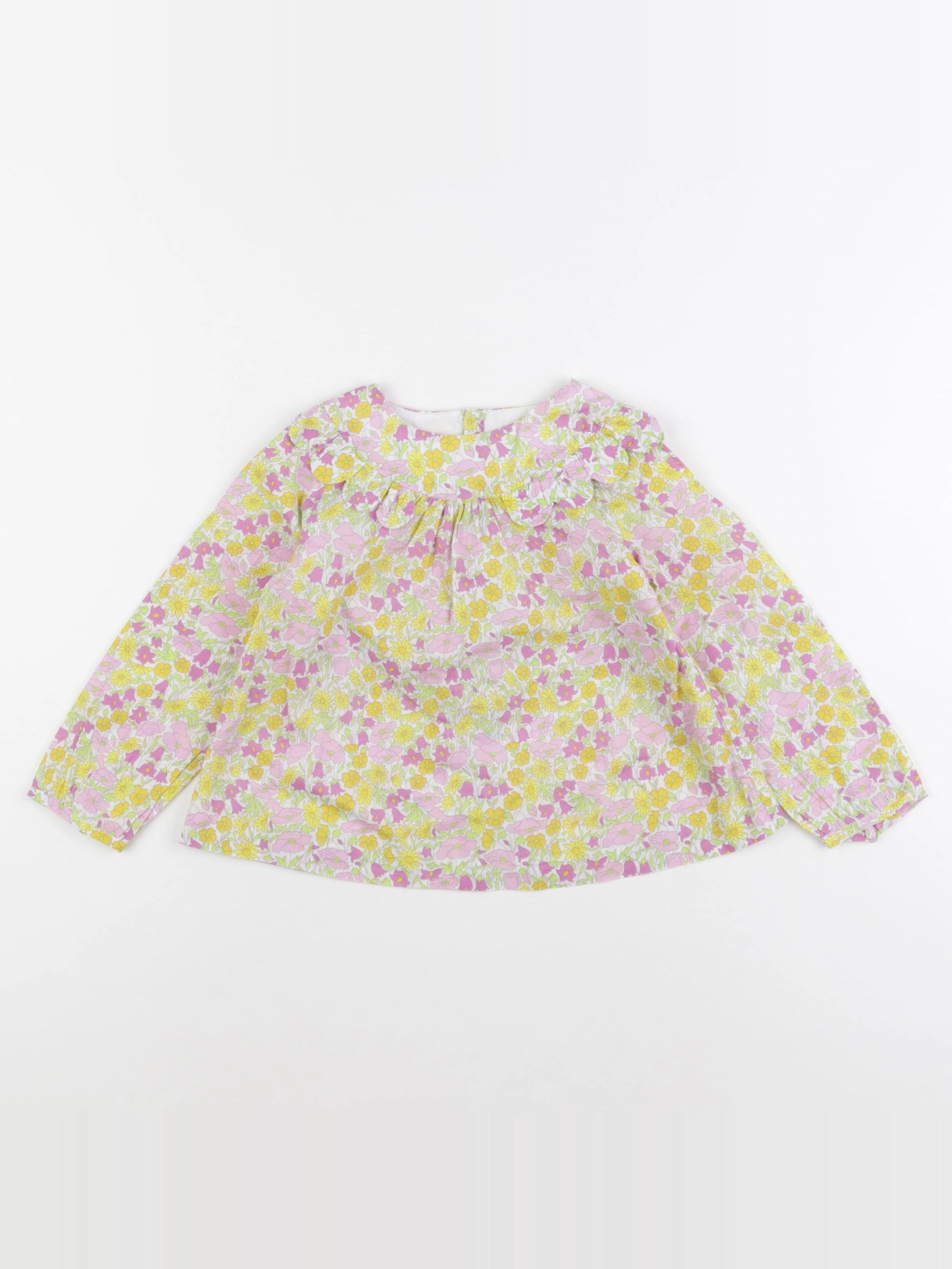 Jacadi - blouse liberty multicolore - 36 mois
