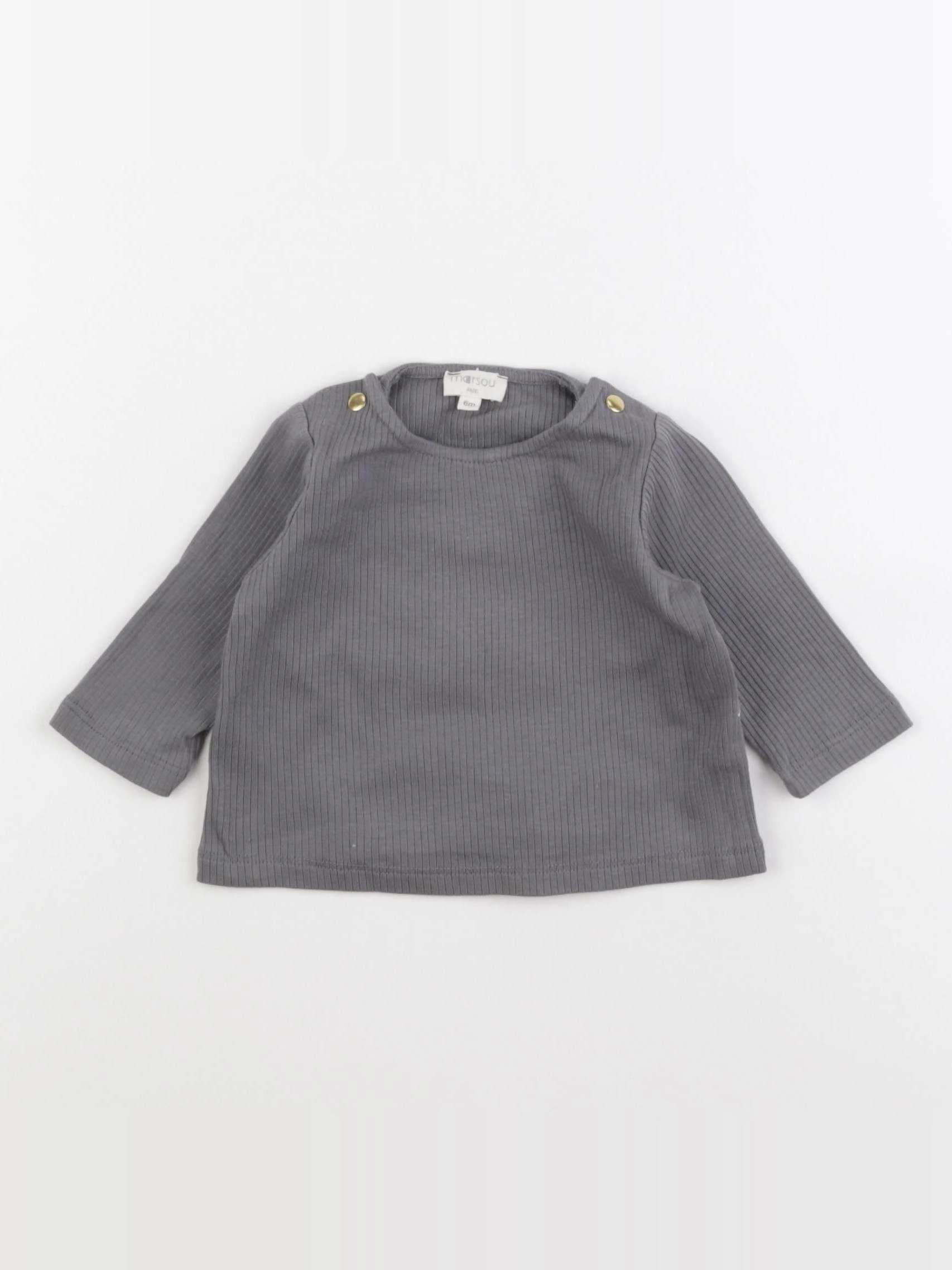 Marsou - tee-shirt vert - 6 mois