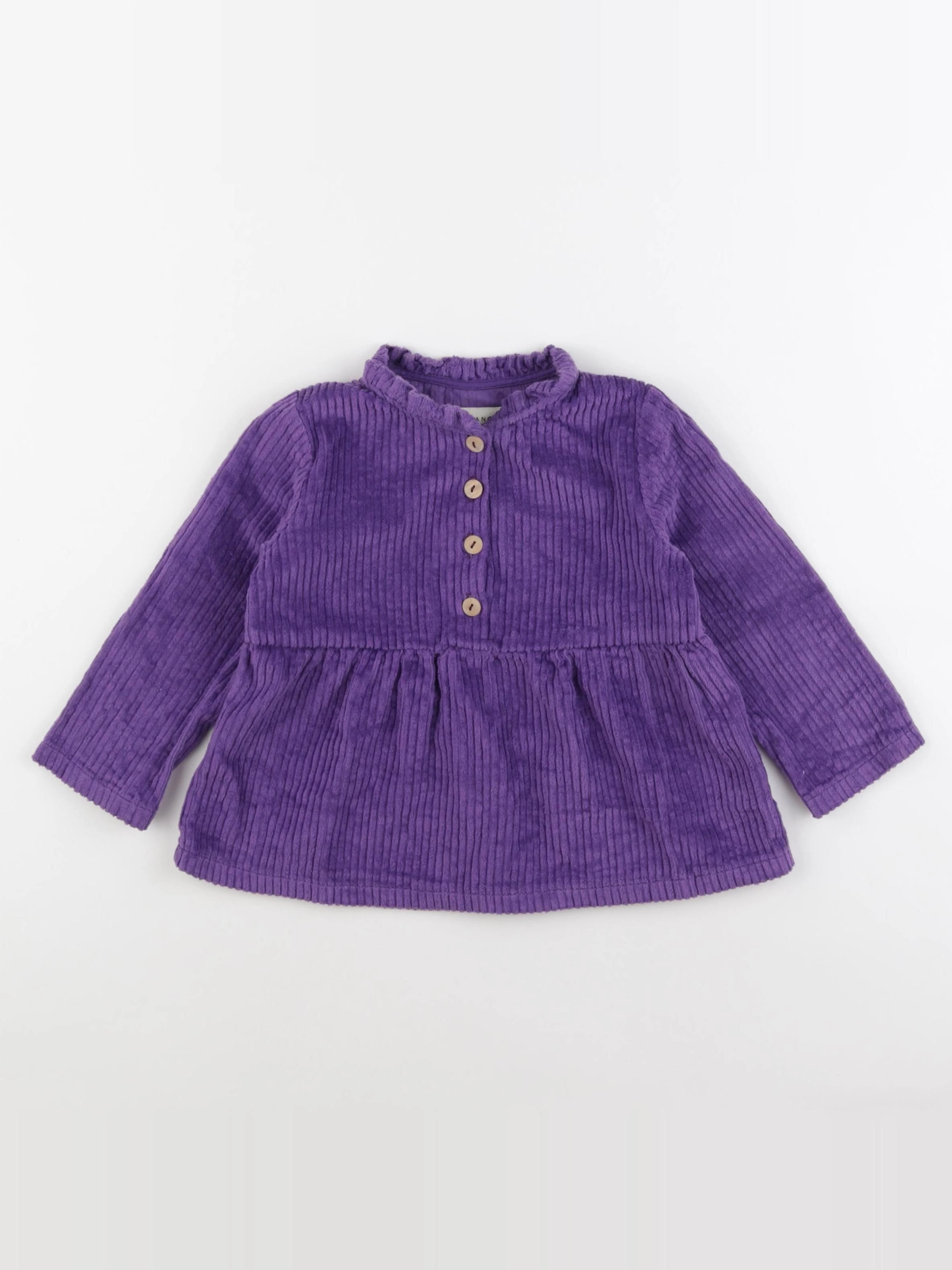 Frangin Frangine - blouse violet - 4 ans