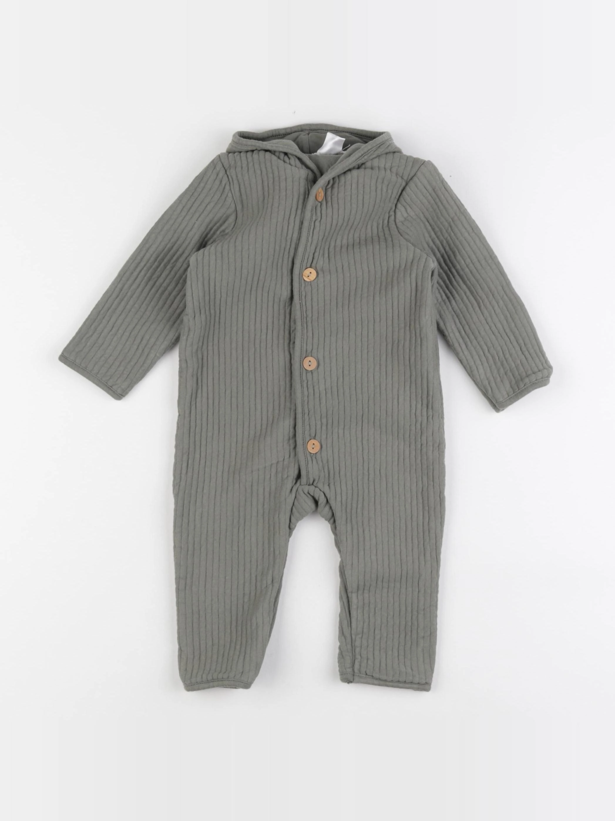 Zara - combinaison vert - 6/9 mois