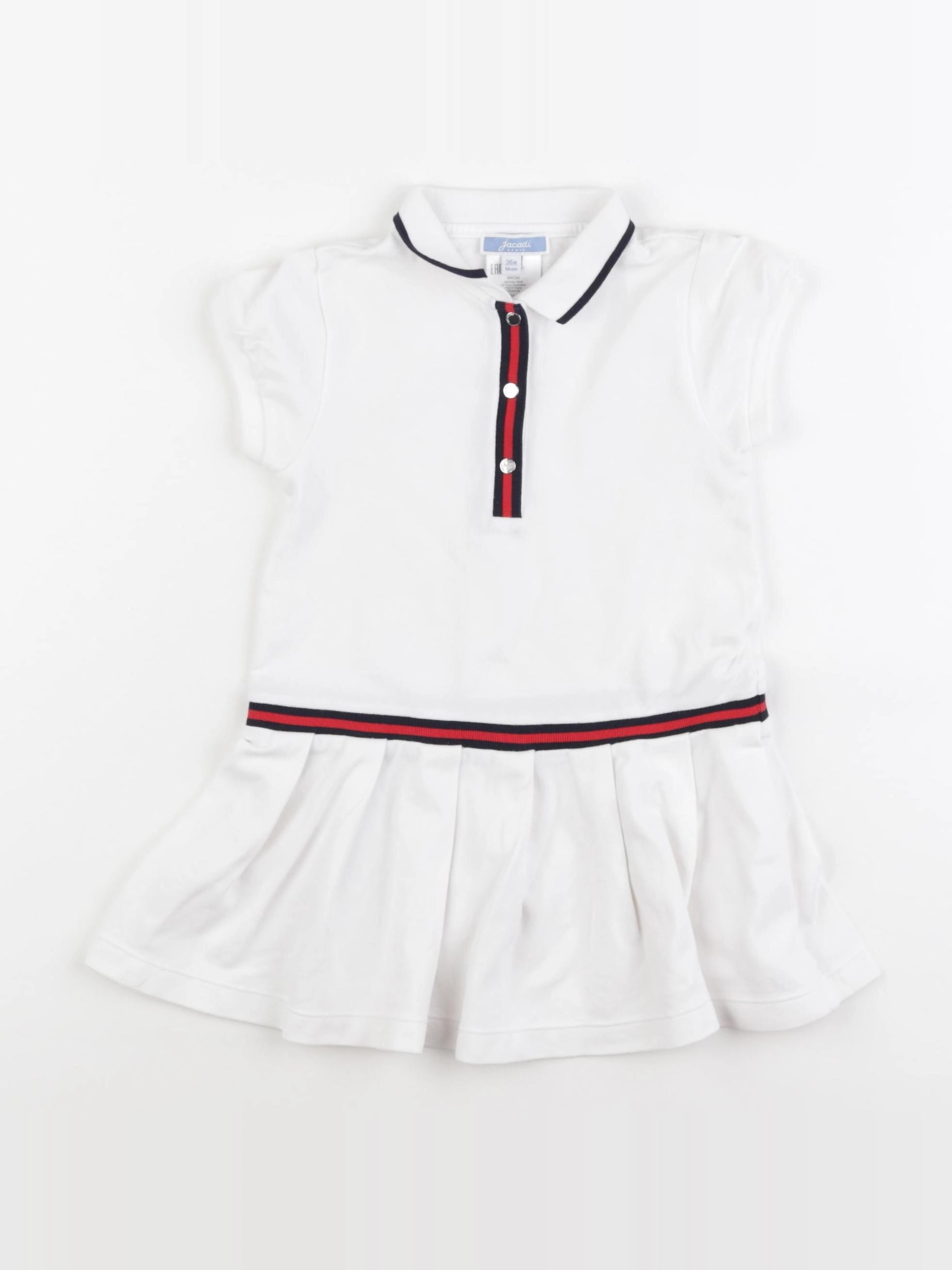 Jacadi - robe blanc - 36 mois