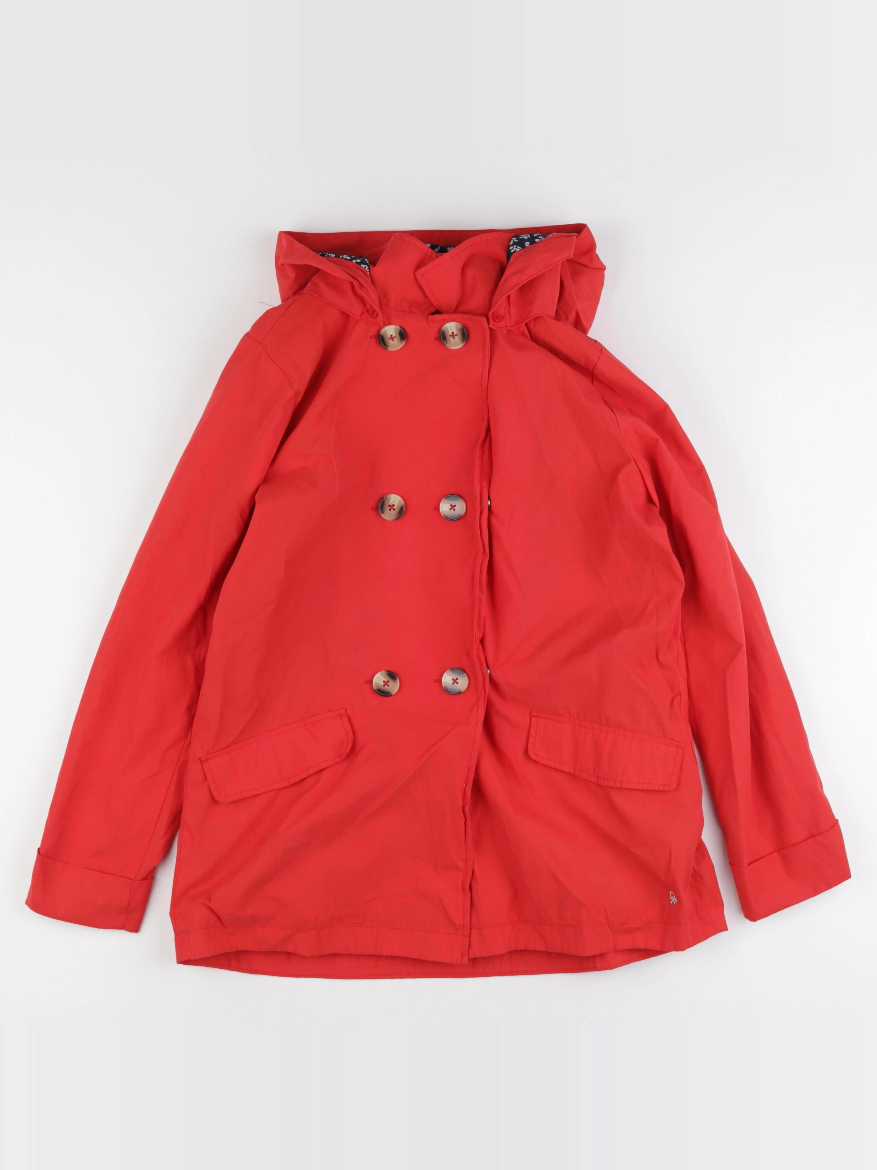 Okaidi - parka rouge - 14 ans