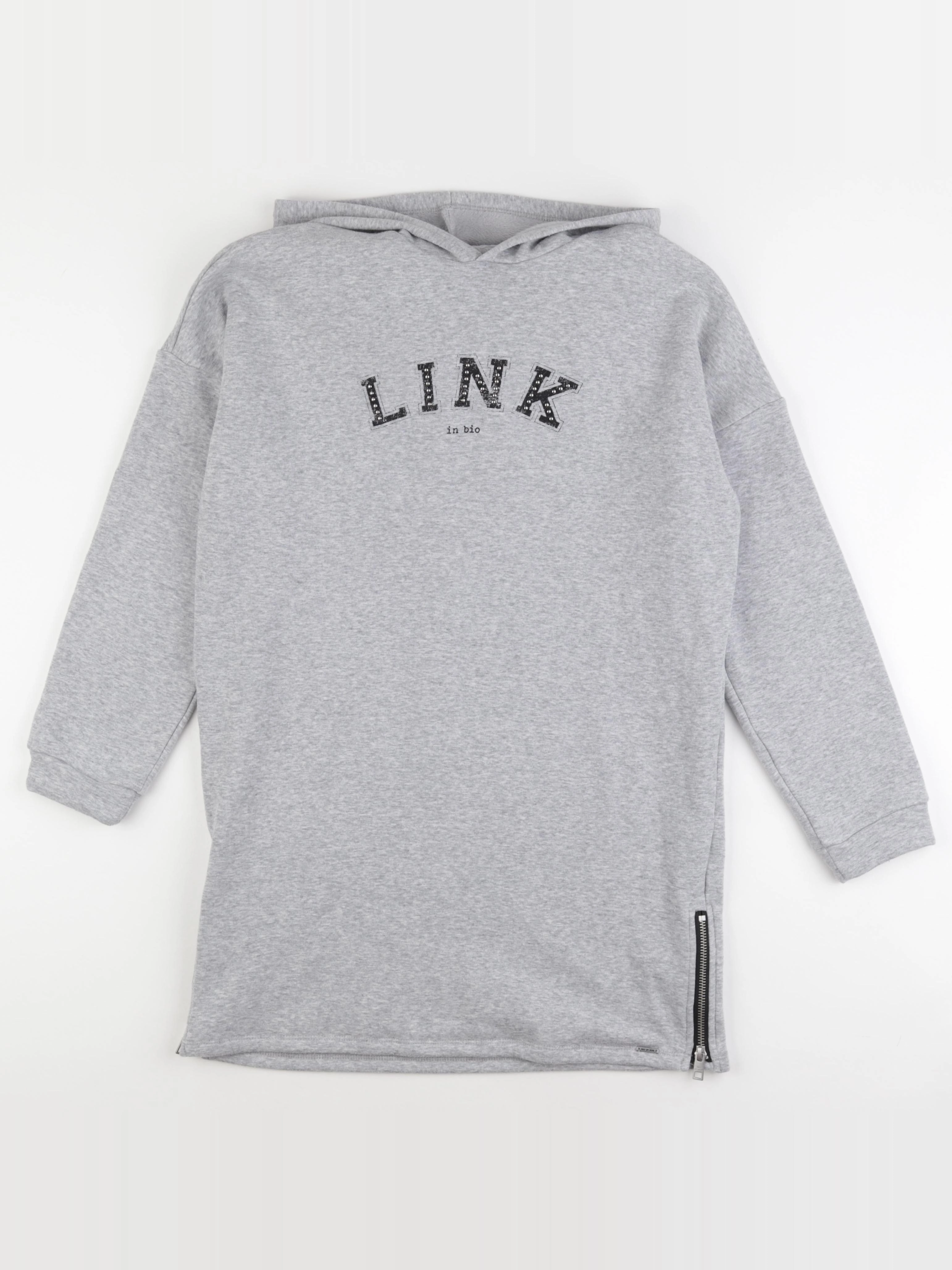 IKKS - robe gris - 14 ans