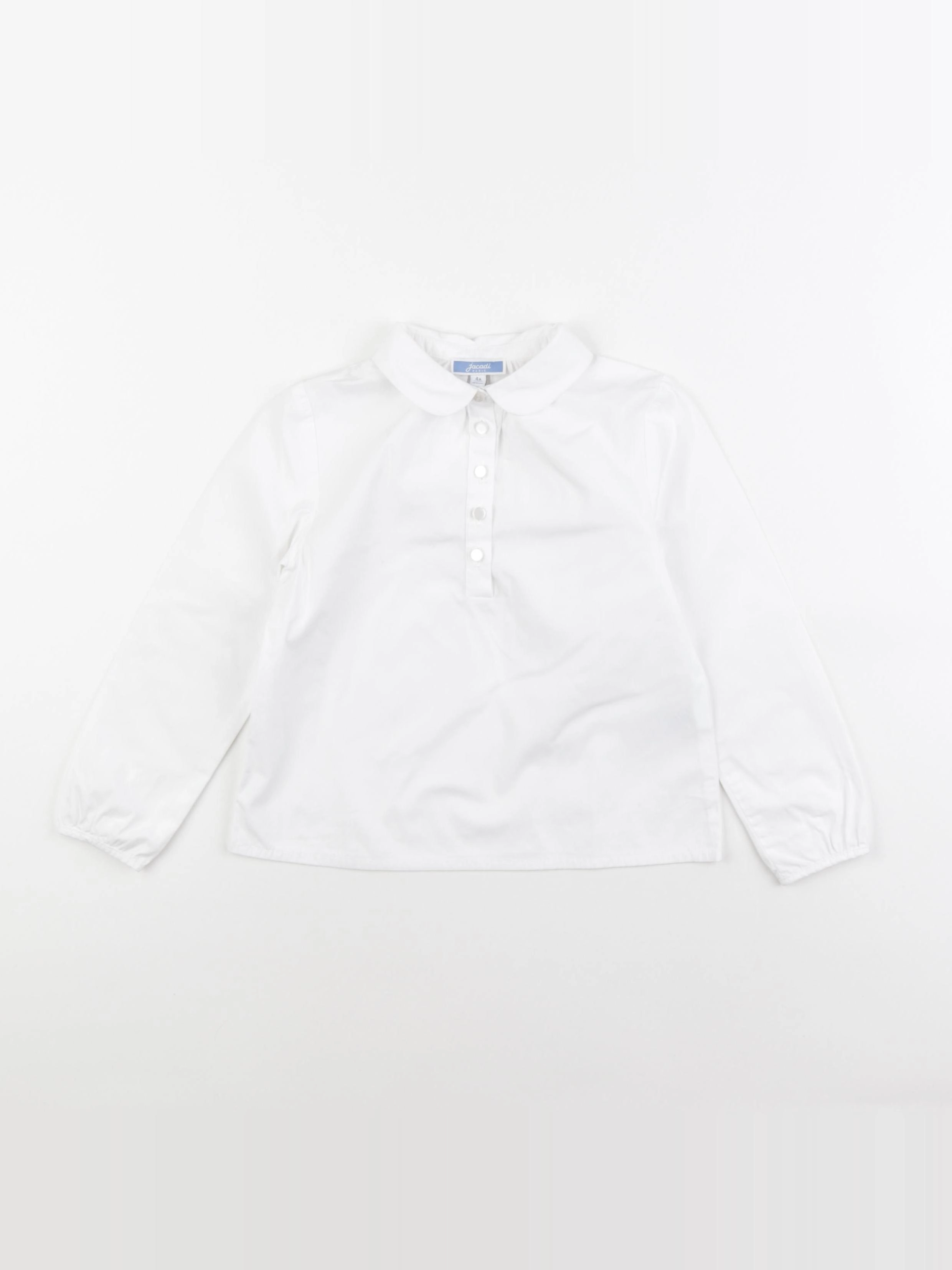 Jacadi - blouse blanc - 4 ans