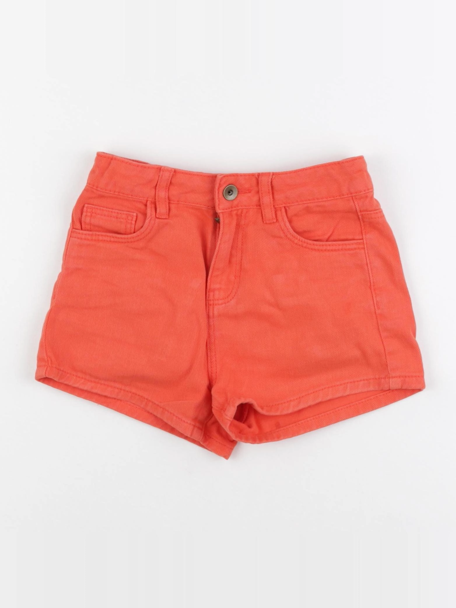 Monoprix - short orange - 5 ans