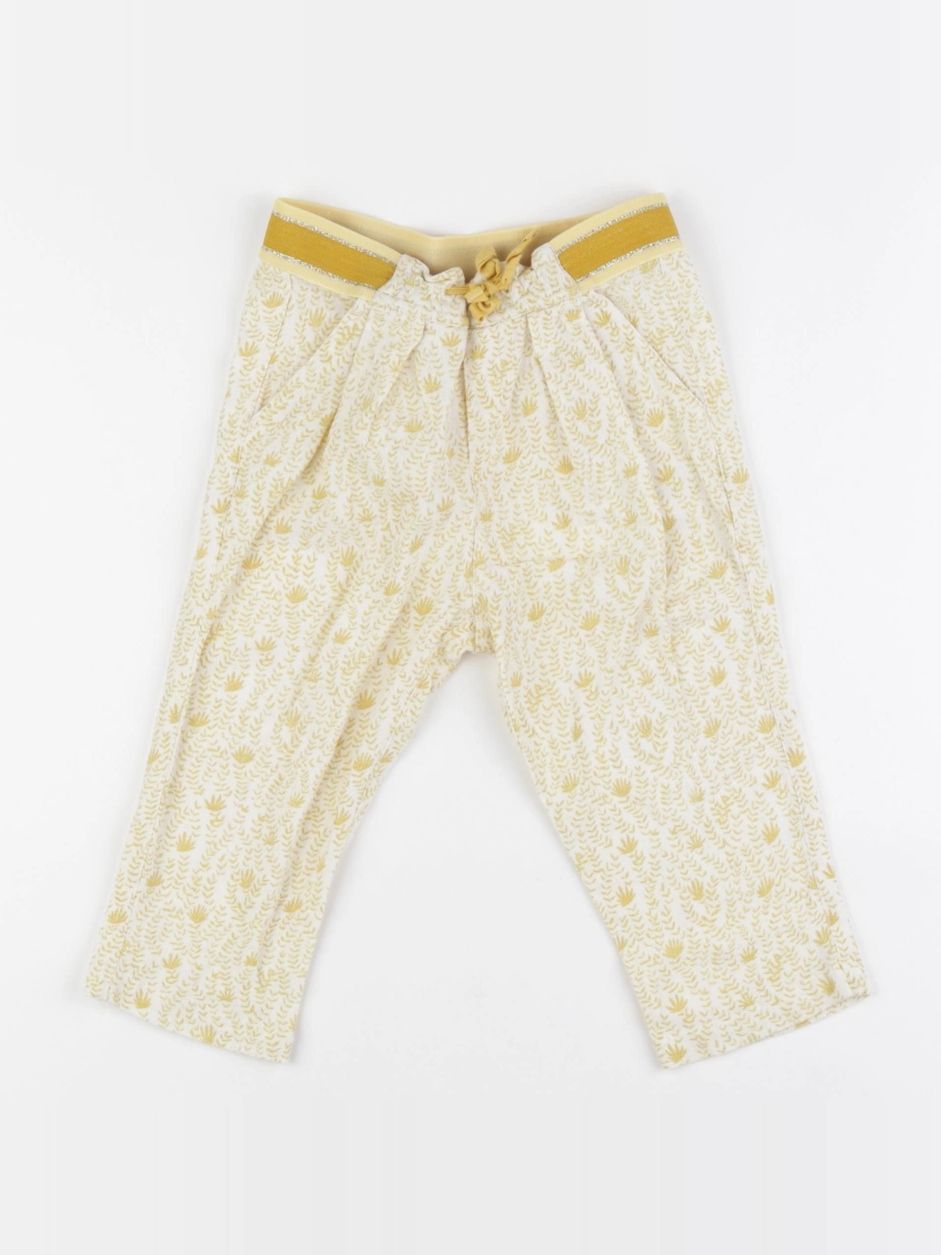 Cyrillus - sarouel jaune - 4 ans