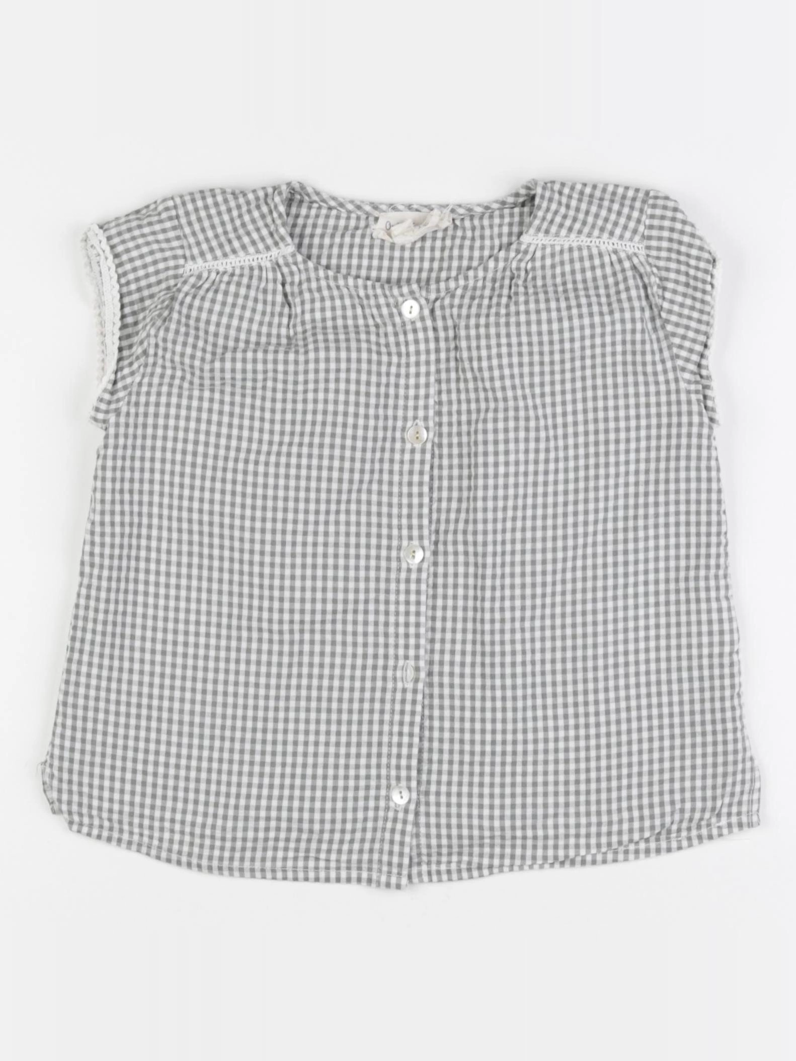 Arsène et les pipelettes - blouse vert - 4 ans