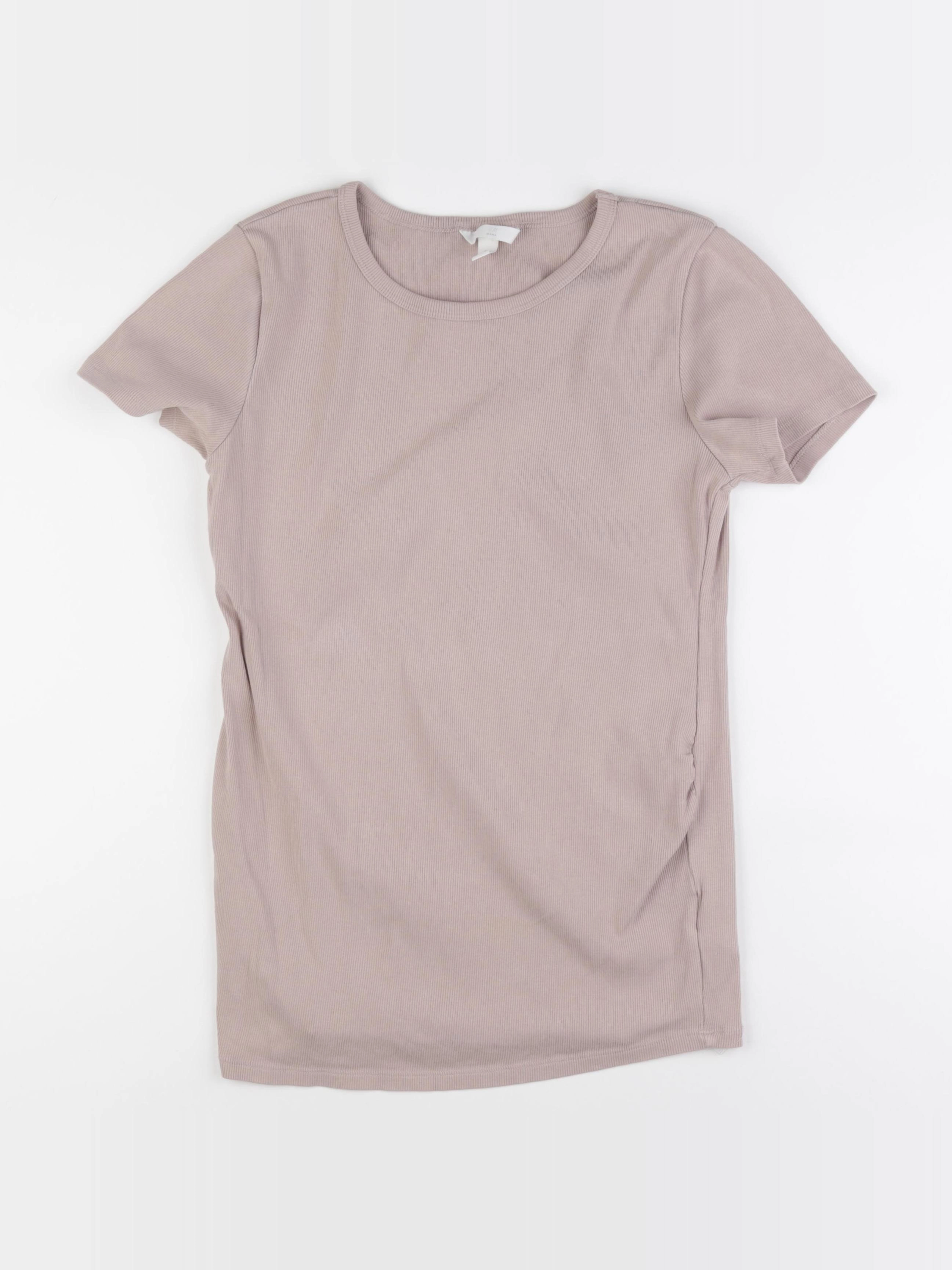 H&M - tee-shirt grossesse beige - m