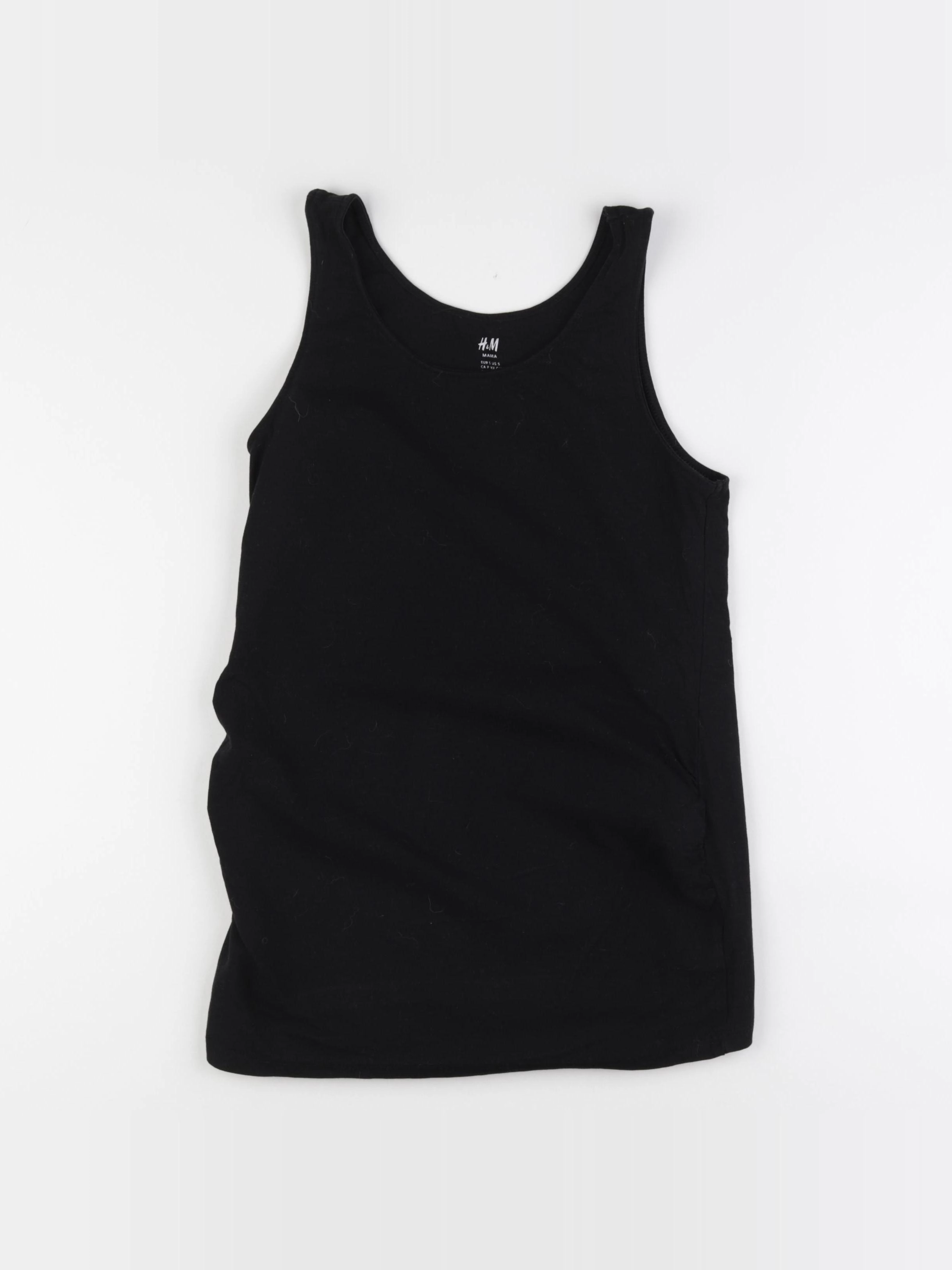 H&M - débardeur grossesse noir - s