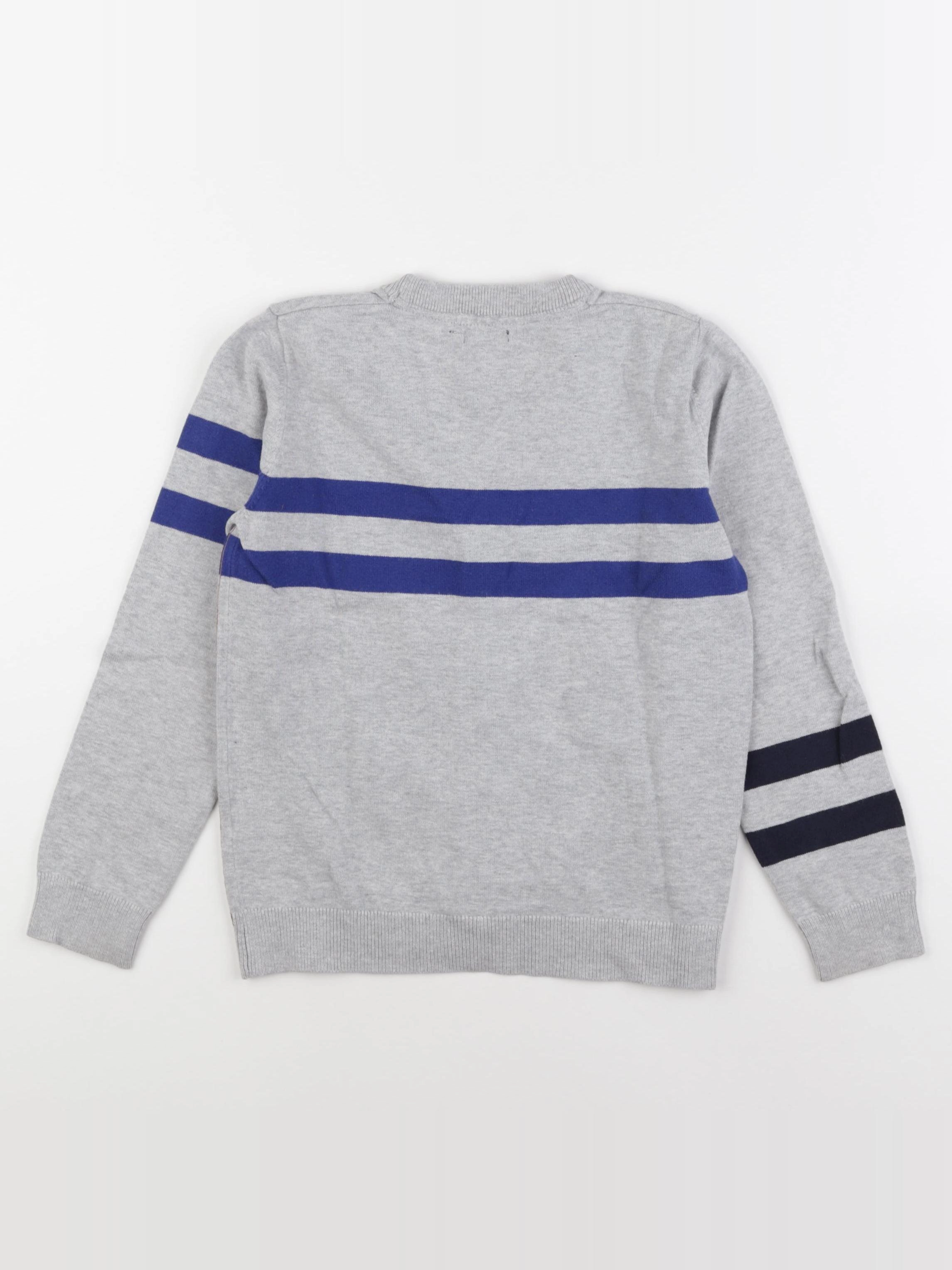 IKKS - gilet gris - 8 ans
