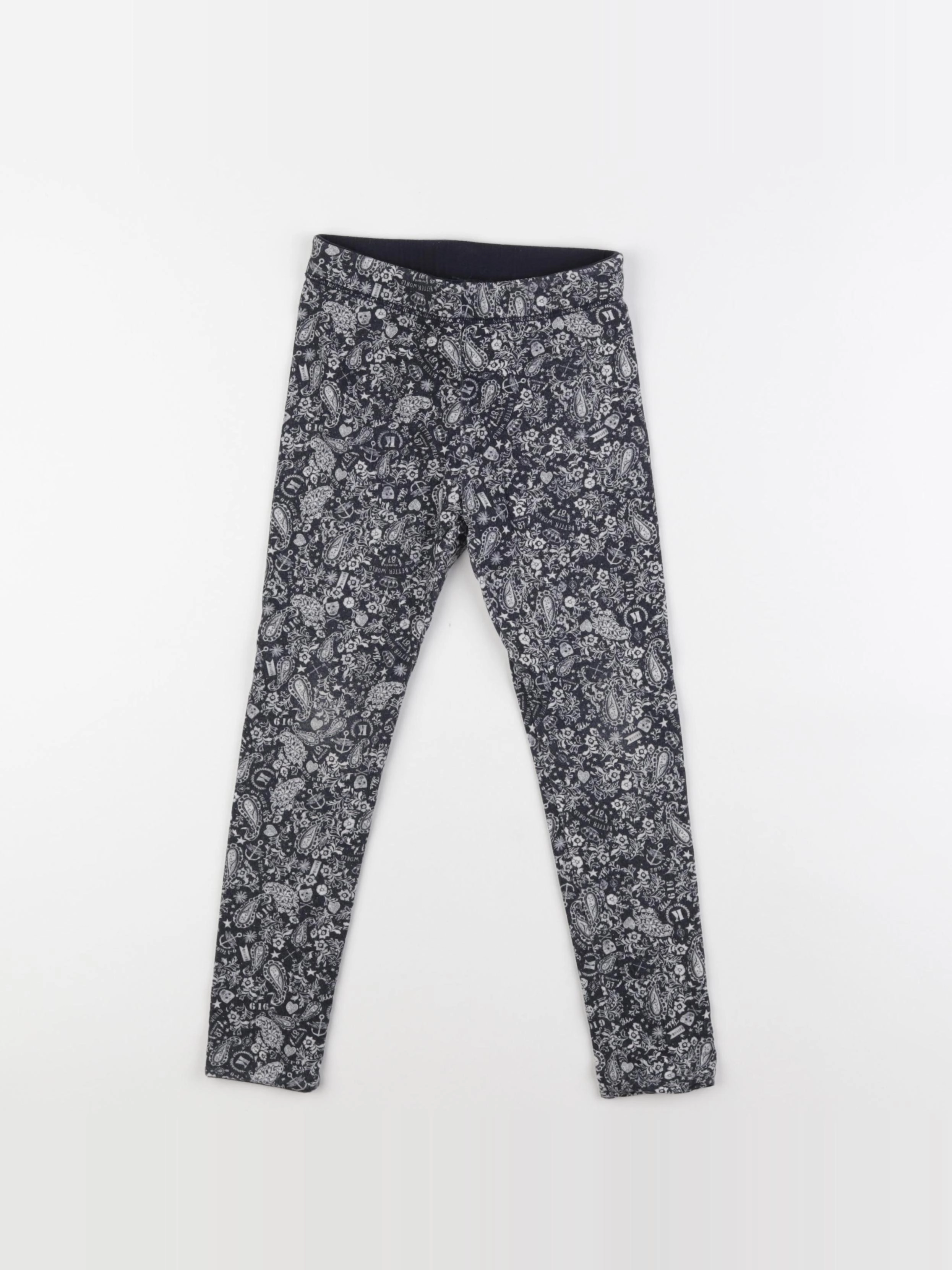 IKKS - legging bleu - 5 ans