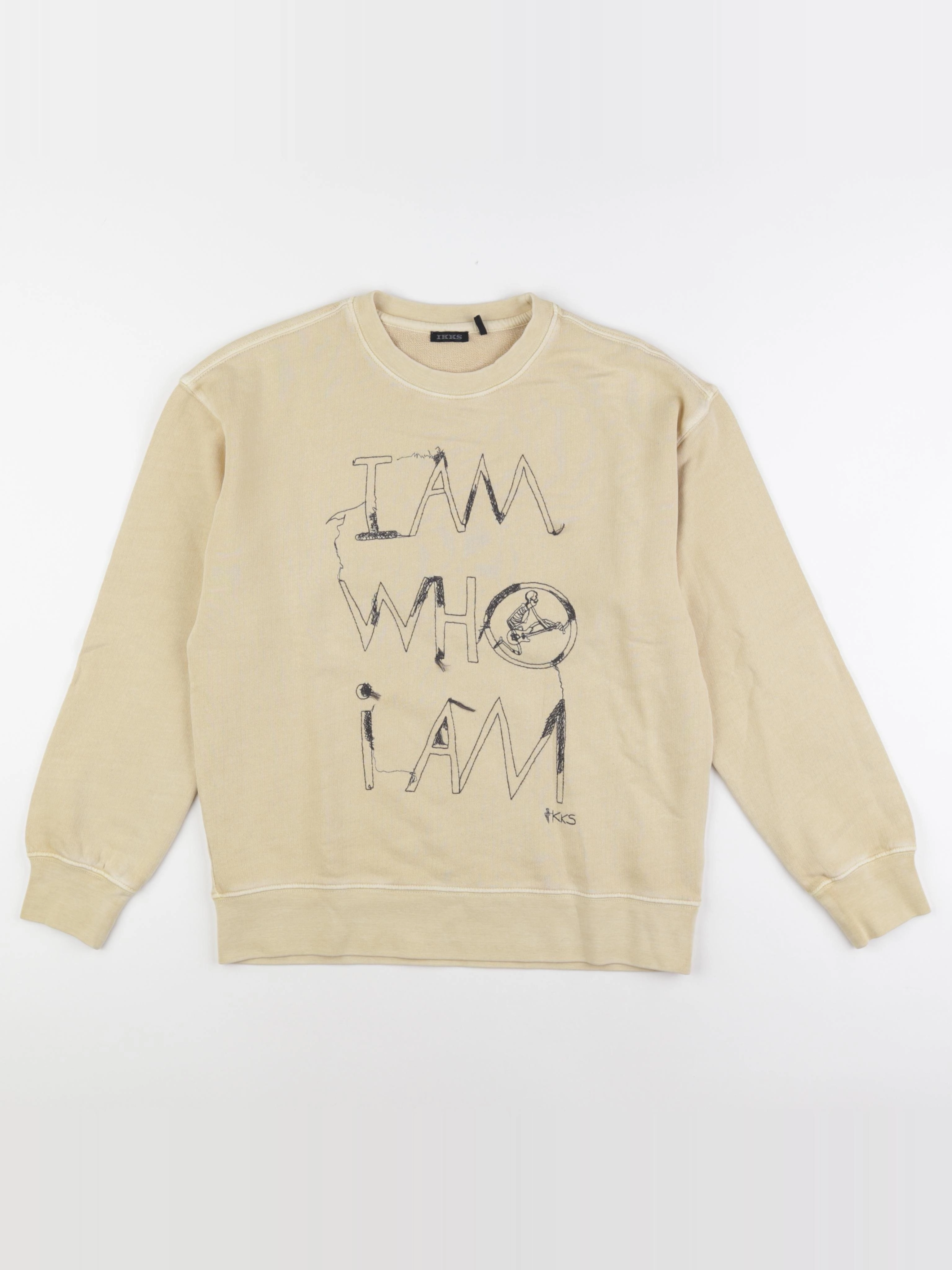IKKS - sweat jaune - 12 ans