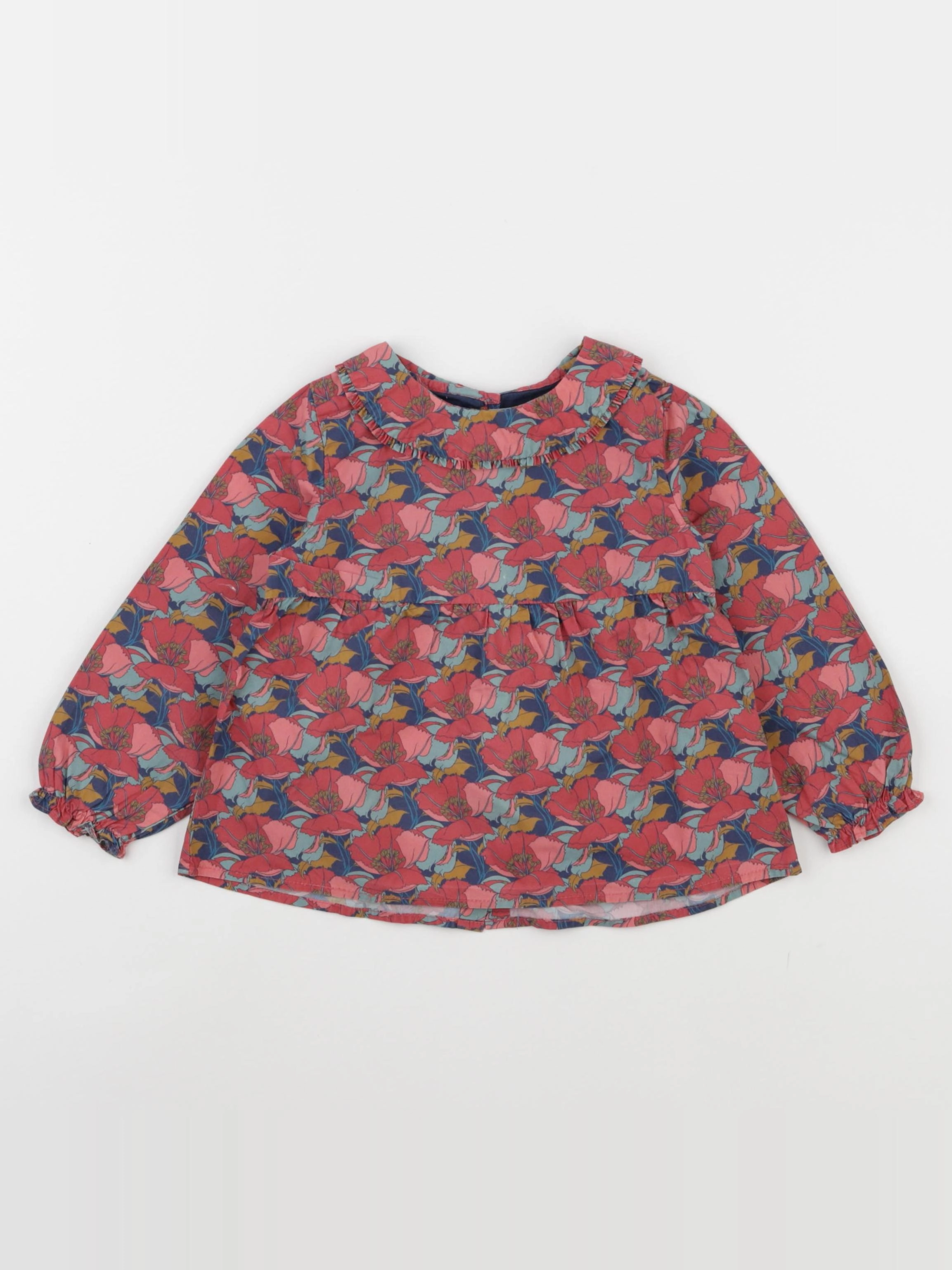 Natalys - blouse multicolore - 24 mois