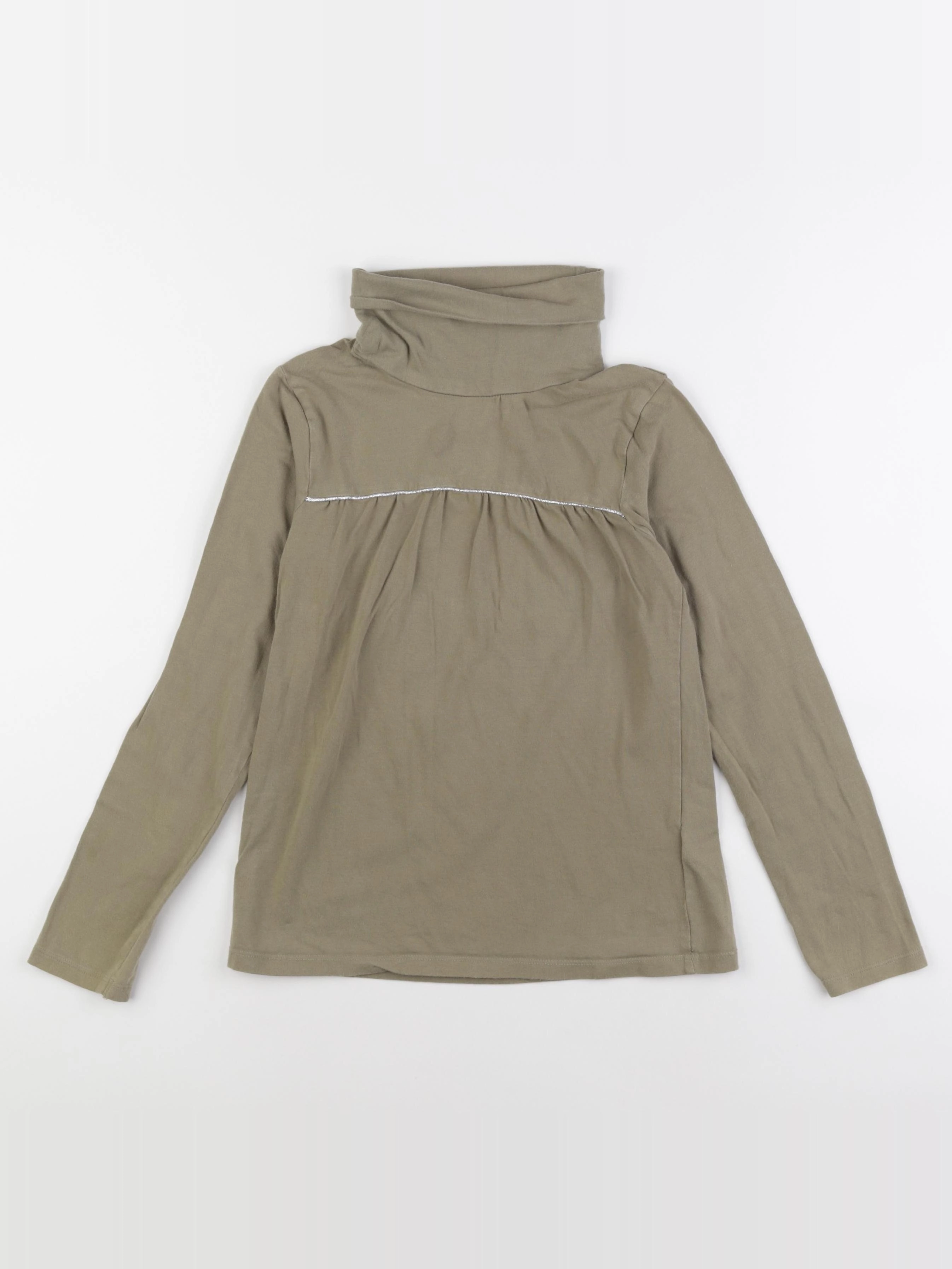 Vertbaudet - sous-pull vert - 10 ans