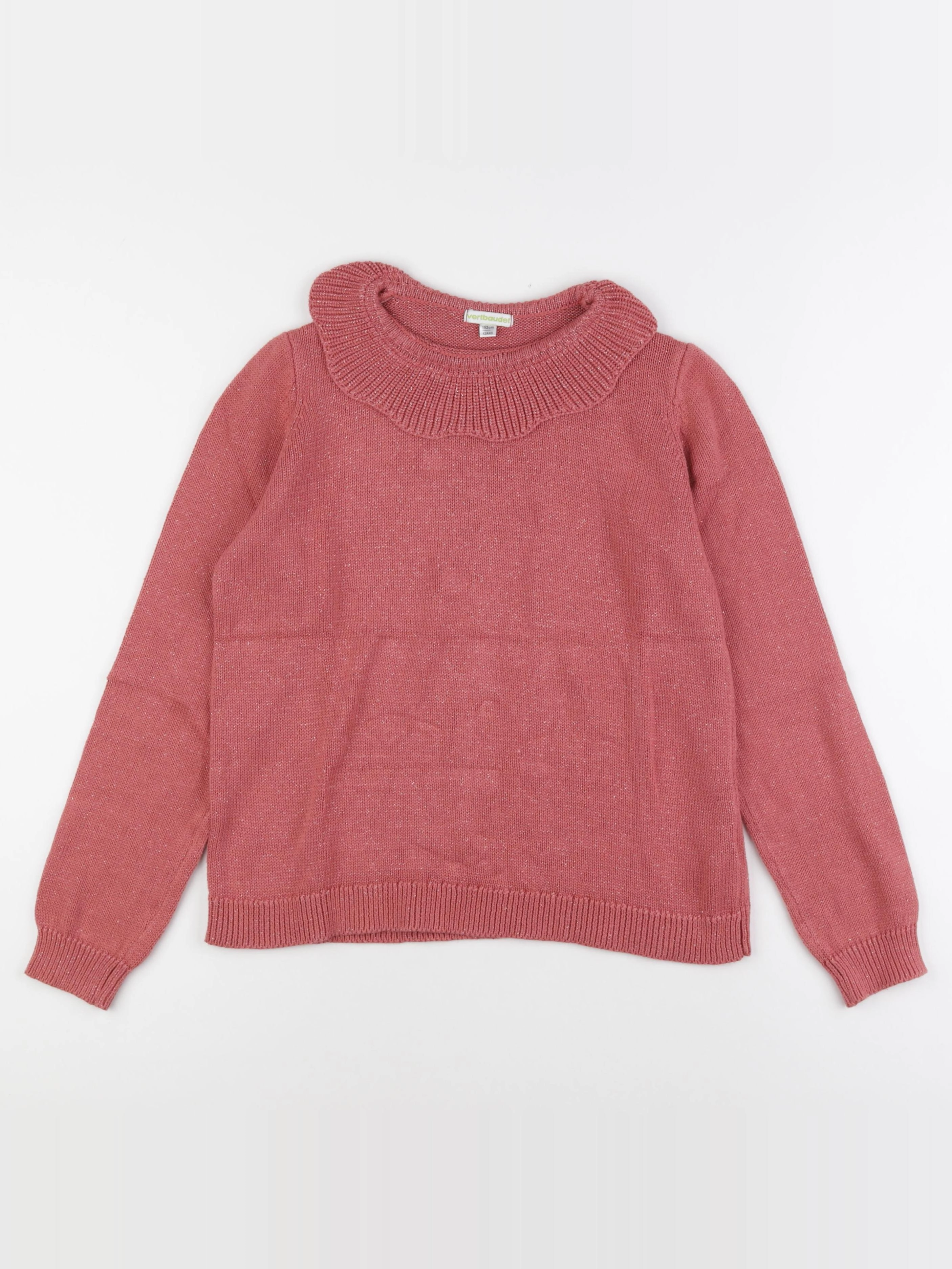 Vertbaudet - pull rose - 12 ans