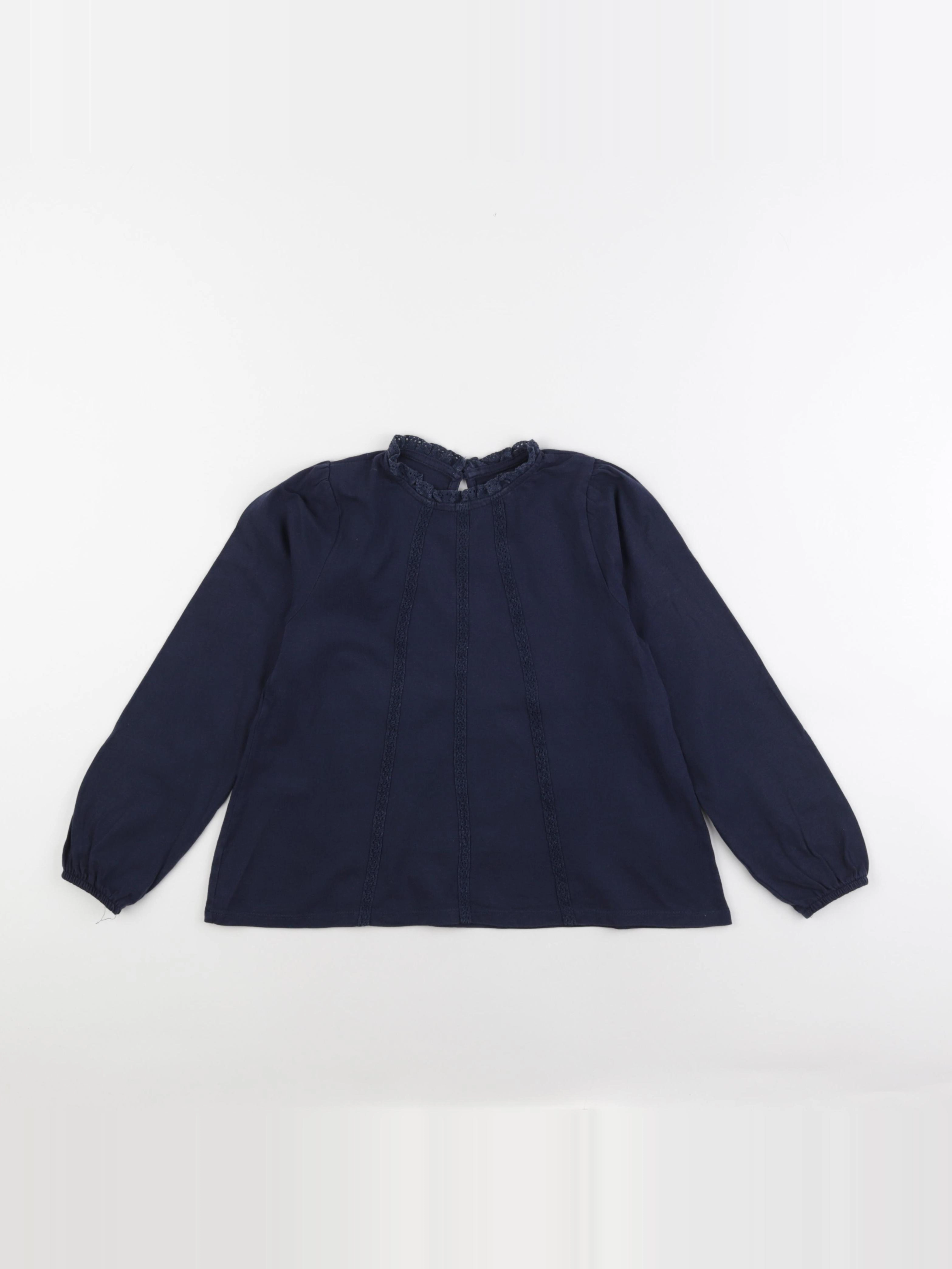 Vertbaudet - tee-shirt bleu - 8 ans