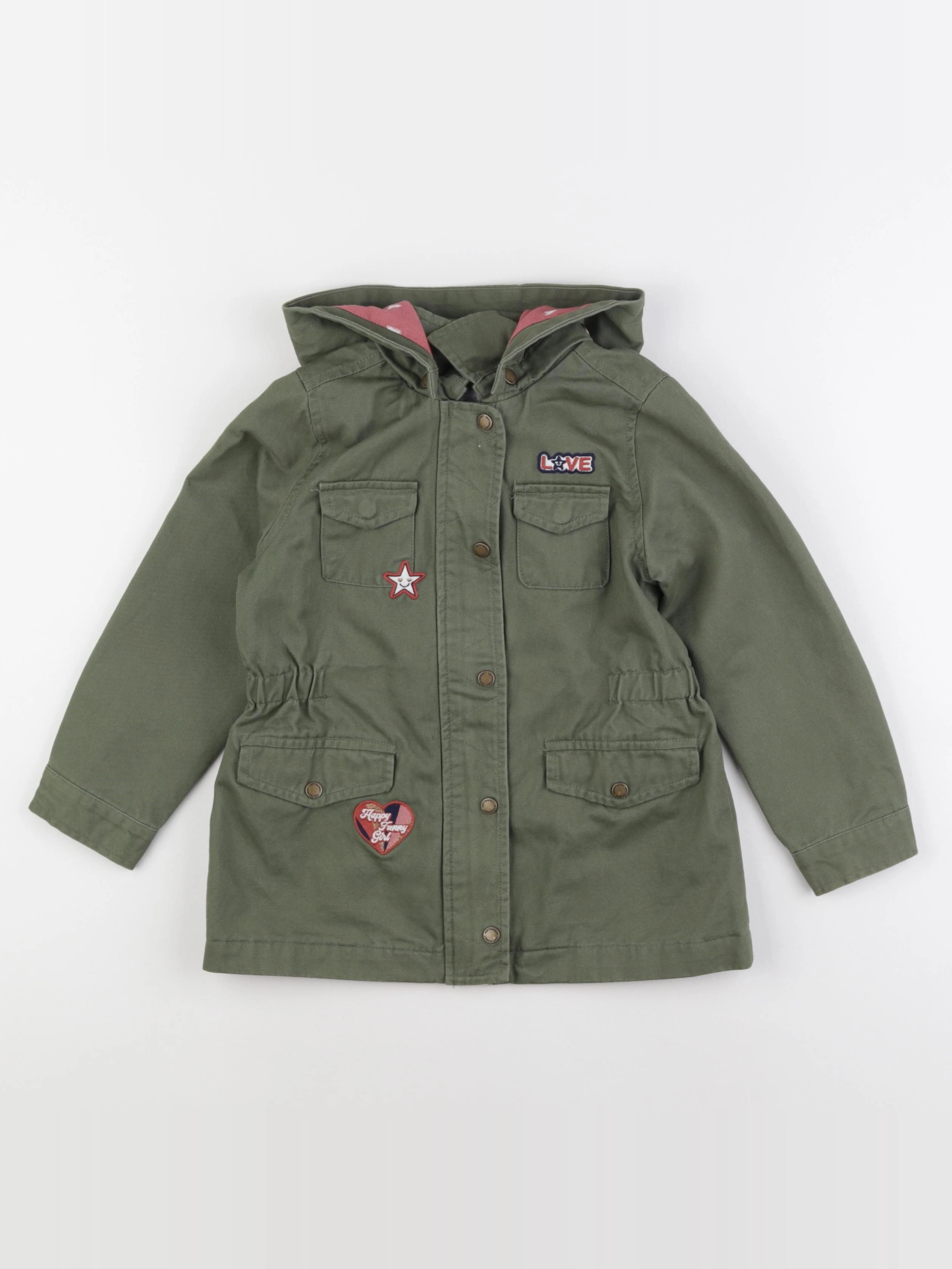 Vertbaudet - veste vert - 5 ans