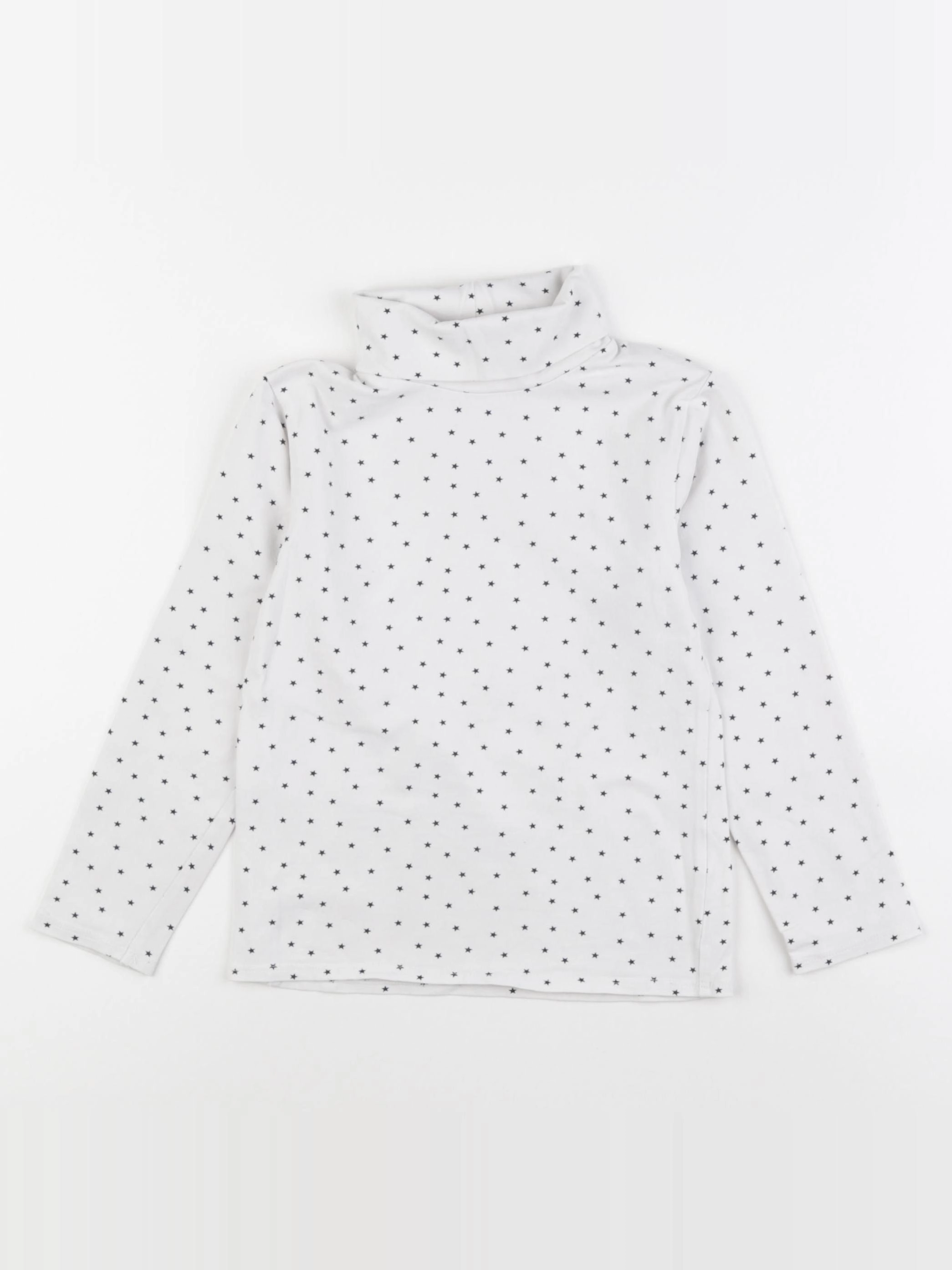Vertbaudet - sous-pull blanc - 6 ans