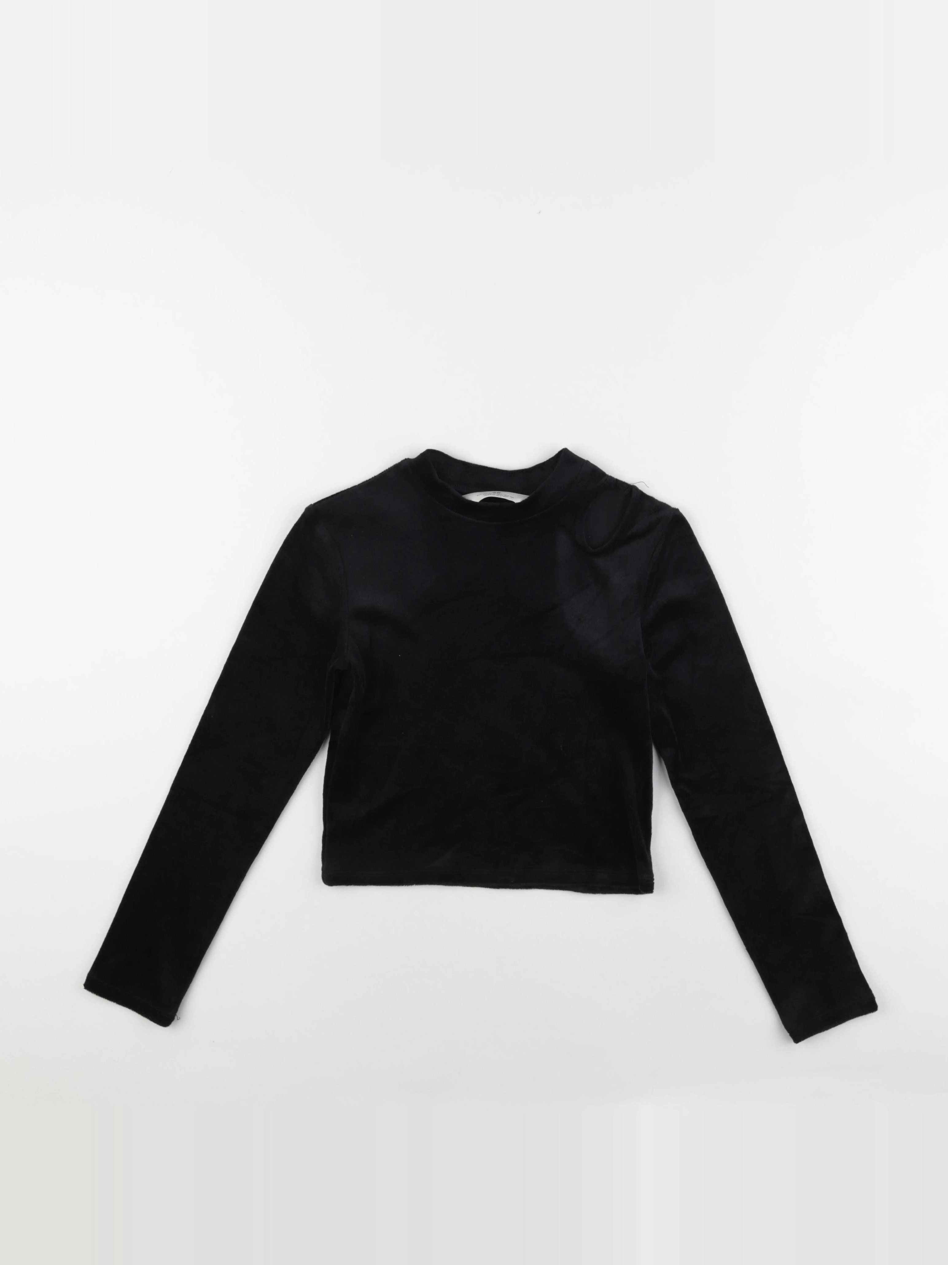H&M - pull noir - 8/10 ans