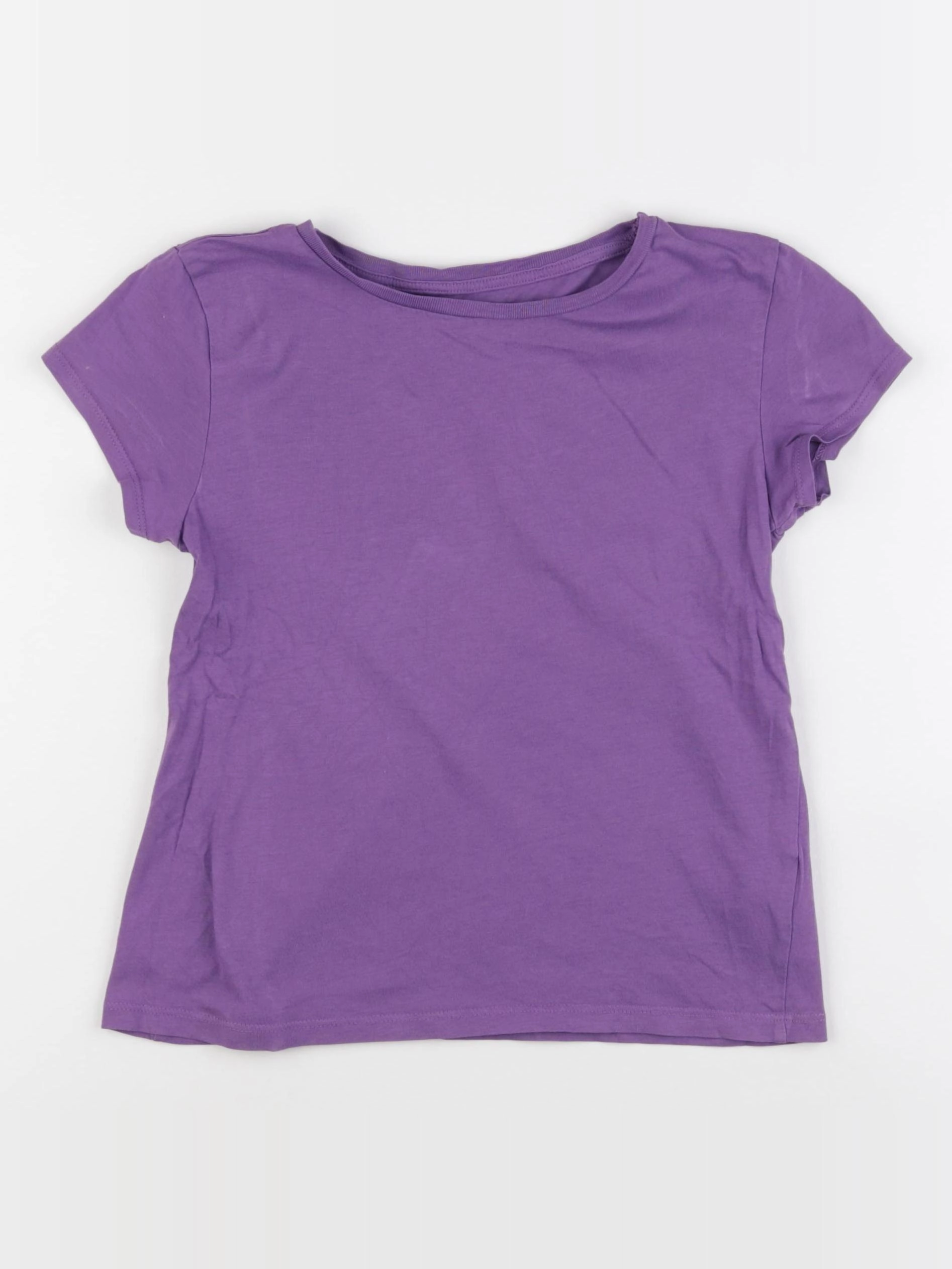 H&M - tee-shirt violet - 8/10 ans