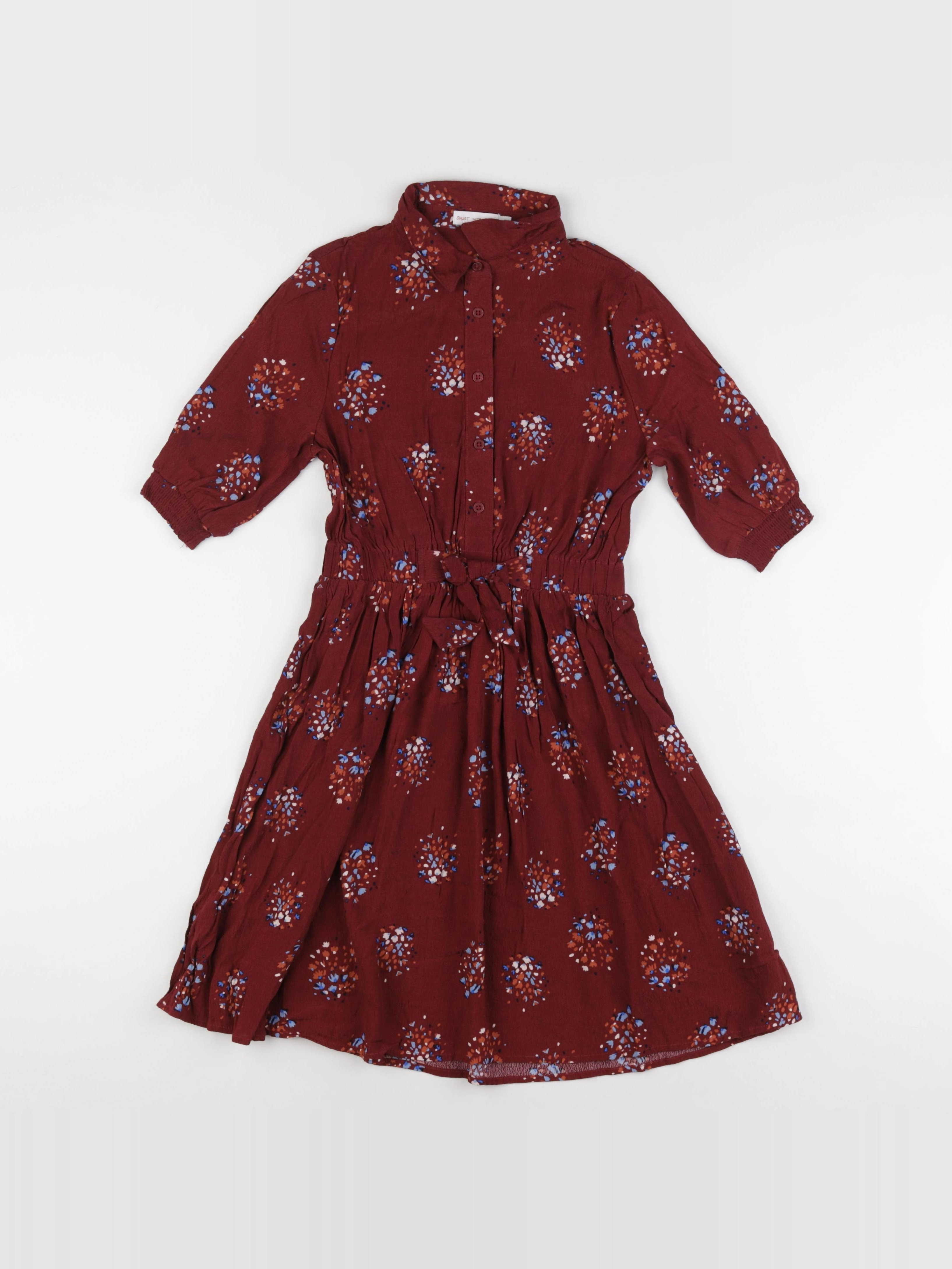 IKKS - robe rouge - 10/11 ans